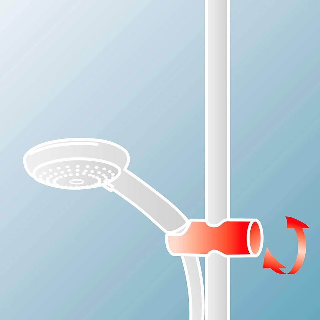 Schulte Duschsystem »Modern«, mit Thermostat, Ablage und Kopfbrause