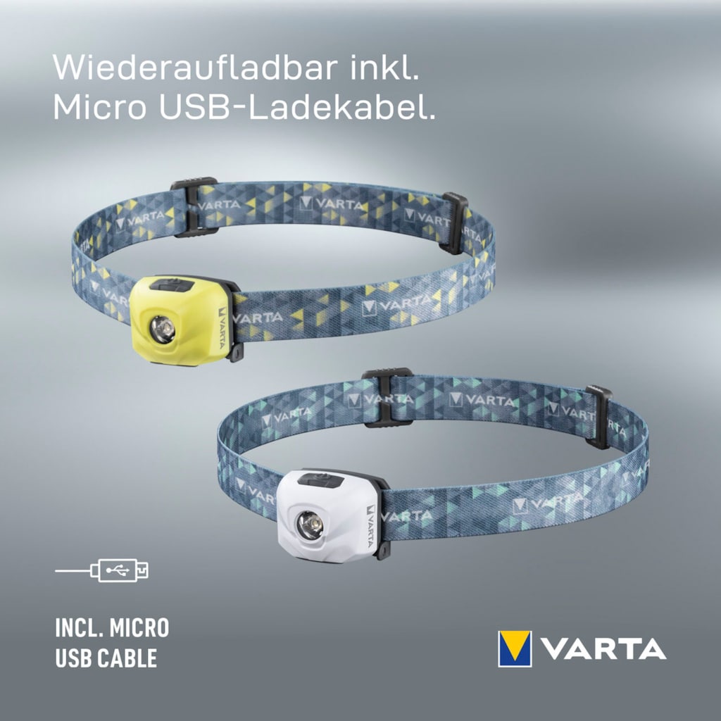 VARTA Taschenlampe »Outdoor Sports Ultralight H30R«, (1 St.)