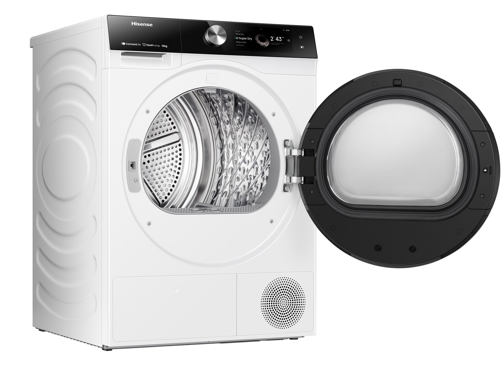 Hisense Wärmepumpentrockner »DH7S107BW«, Dynamisches TFT-Touch-Display günstig online kaufen