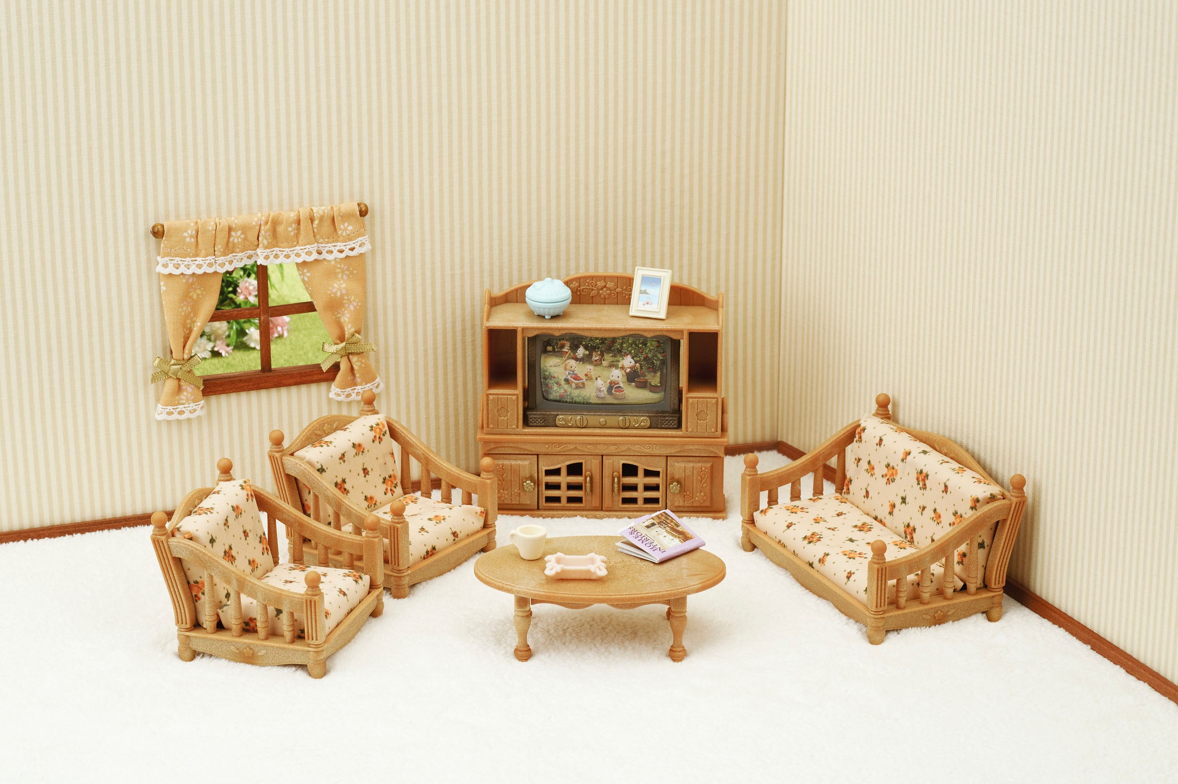Sylvanian Families Spielwelt »Landhaus Wohnzimmer (5339)«