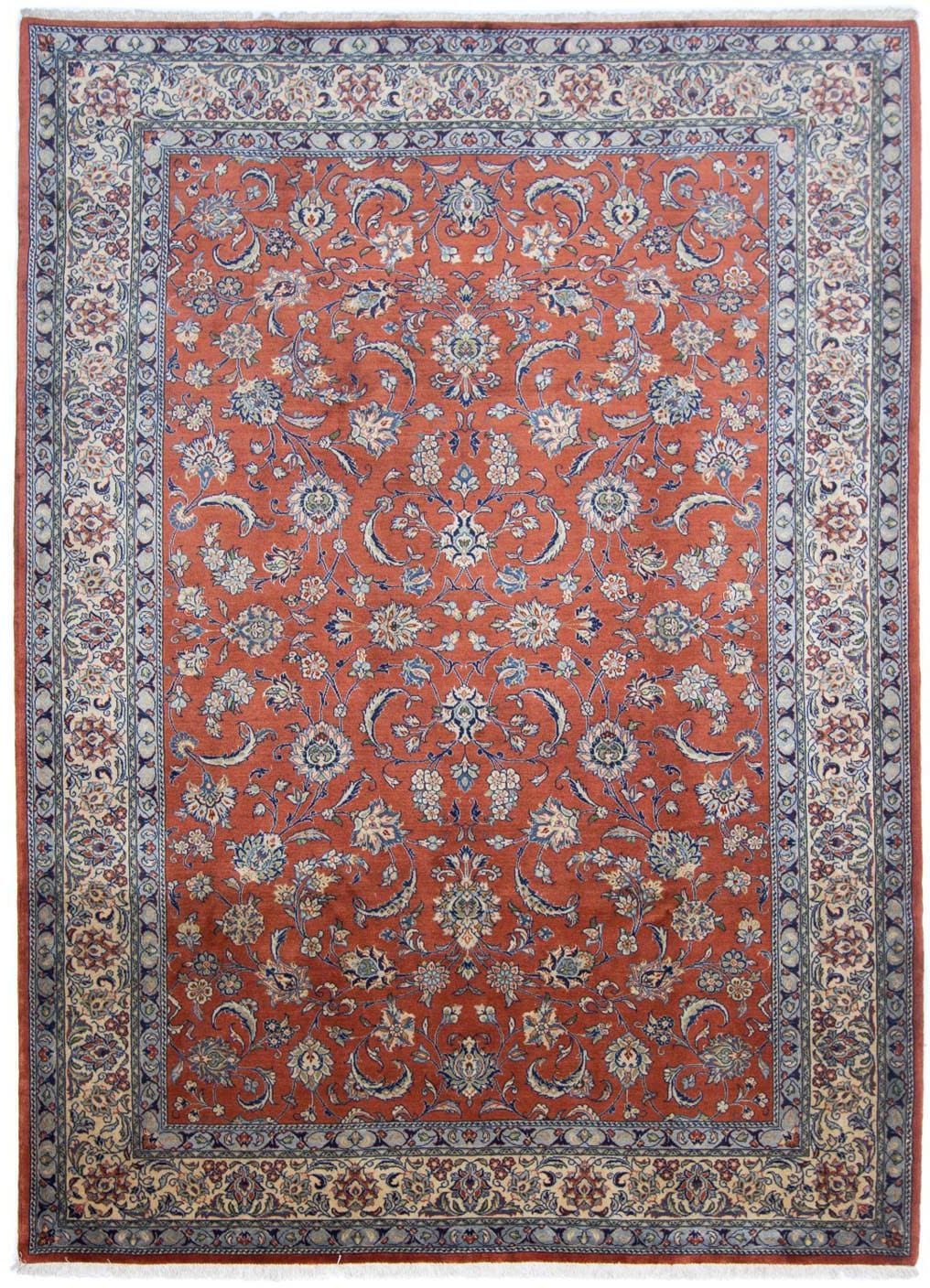 morgenland Wollteppich »Sarough Durchgemustert Ruggine 303 x 218 cm«, recht günstig online kaufen