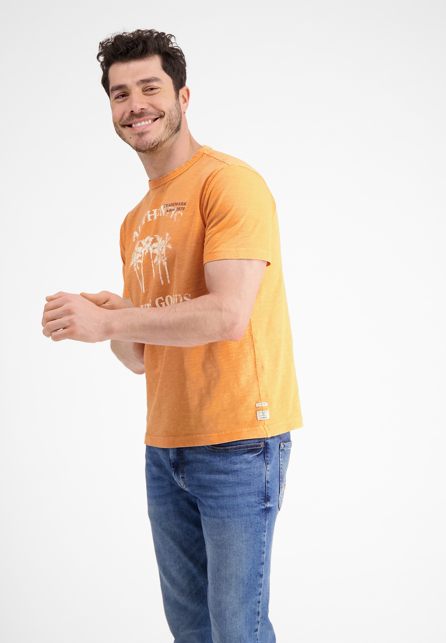 LERROS T-Shirt »LERROS T-Shirt mit Frontprint«