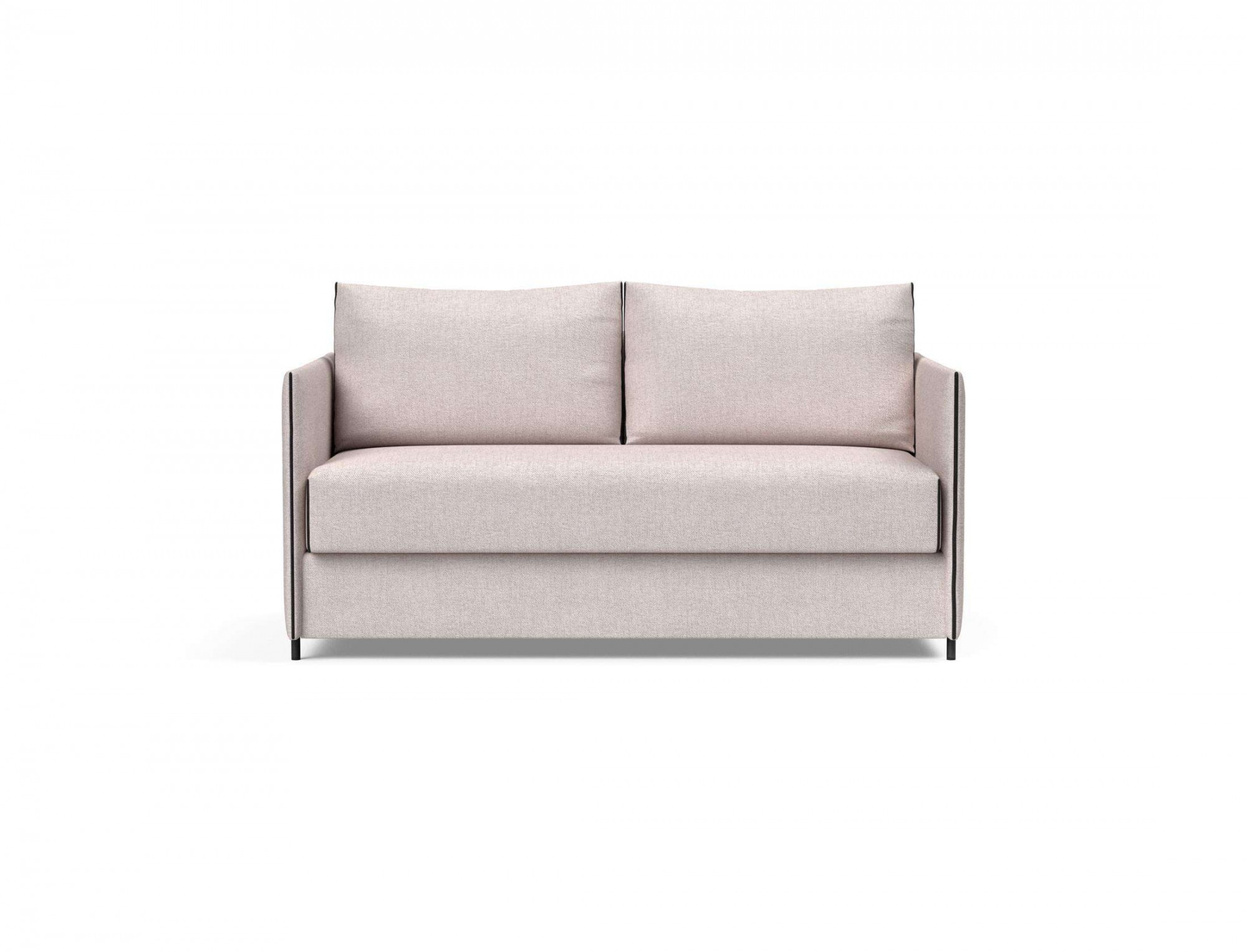 INNOVATION LIVING ™ 3-Sitzer »Luoma, große Liegefläche, Schlafsofa«, Multifunktionssofa mit schmalen Armlehnen, Kontrastnähen, Bettfunktion