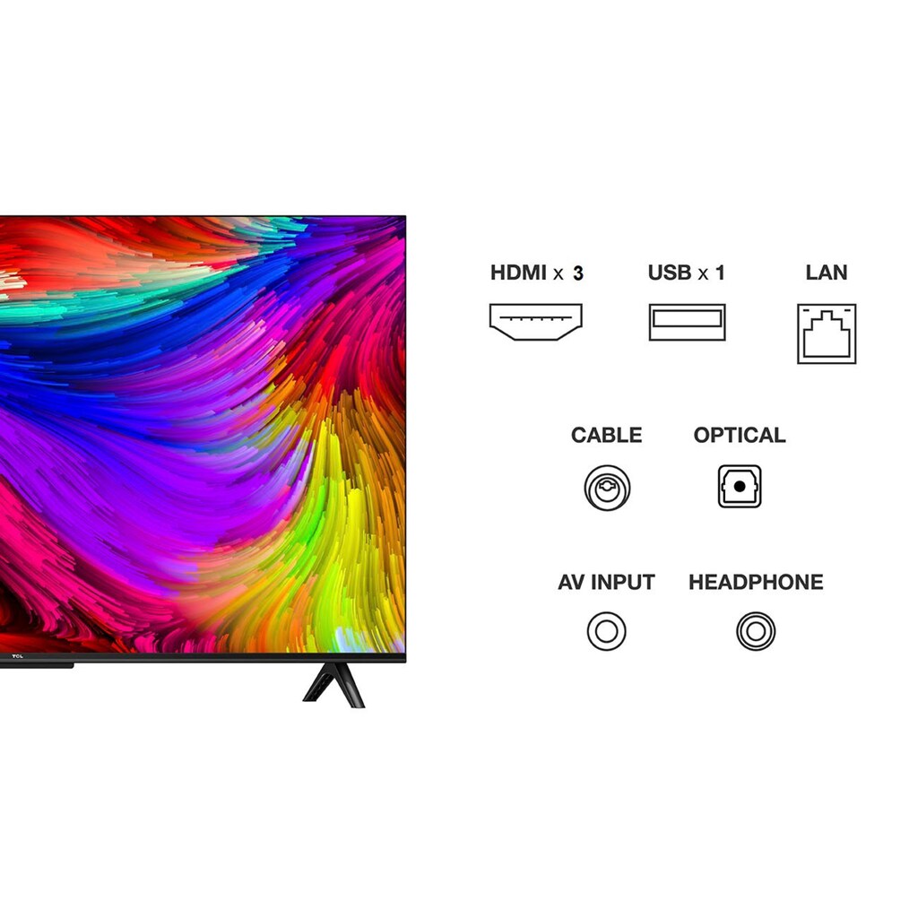 TCL LED-Fernseher »43RP630X1«, 108 cm/43 Zoll, 4K Ultra HD, Smart-TV