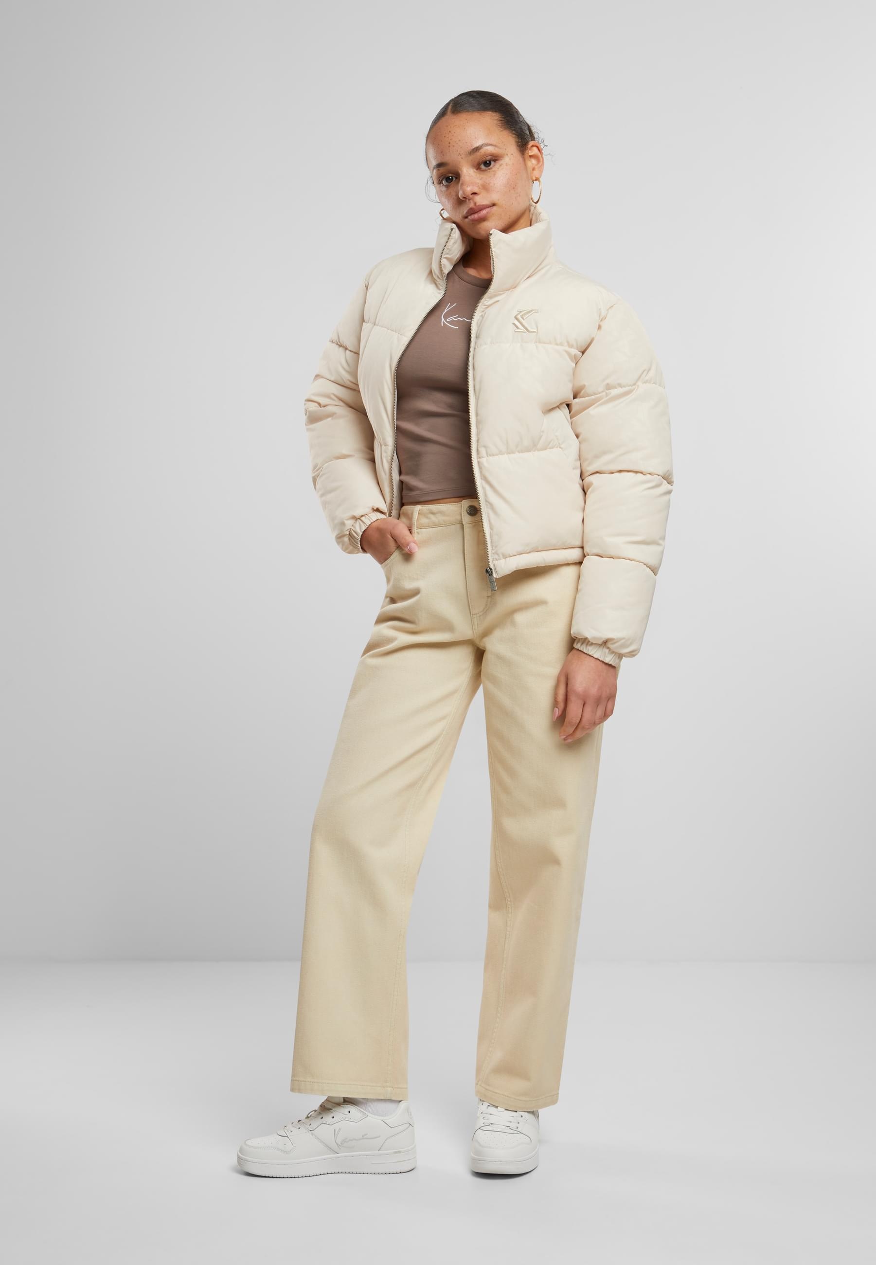 Karl Kani Winterjacke »Karl Kani Karl Kani OG AOP Crop Puffer Jacket« 1 Stk. tlg. ohne Kapuze