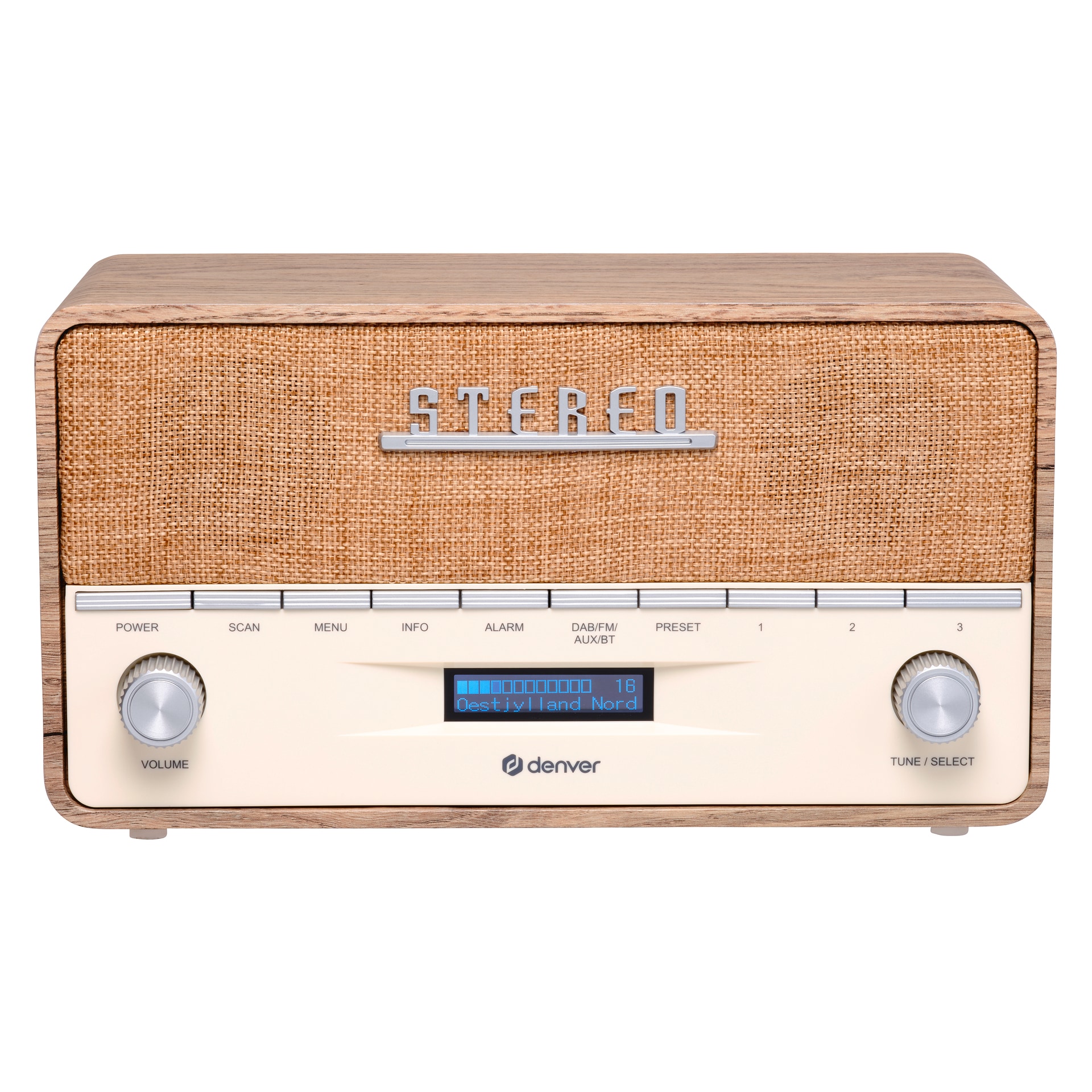 Denver Digitalradio (DAB+) »DAB-36«, (Bluetooth Digitalradio (DAB+) 5 W), integrierter DAB+ und FM-Tuner, Bluetooth