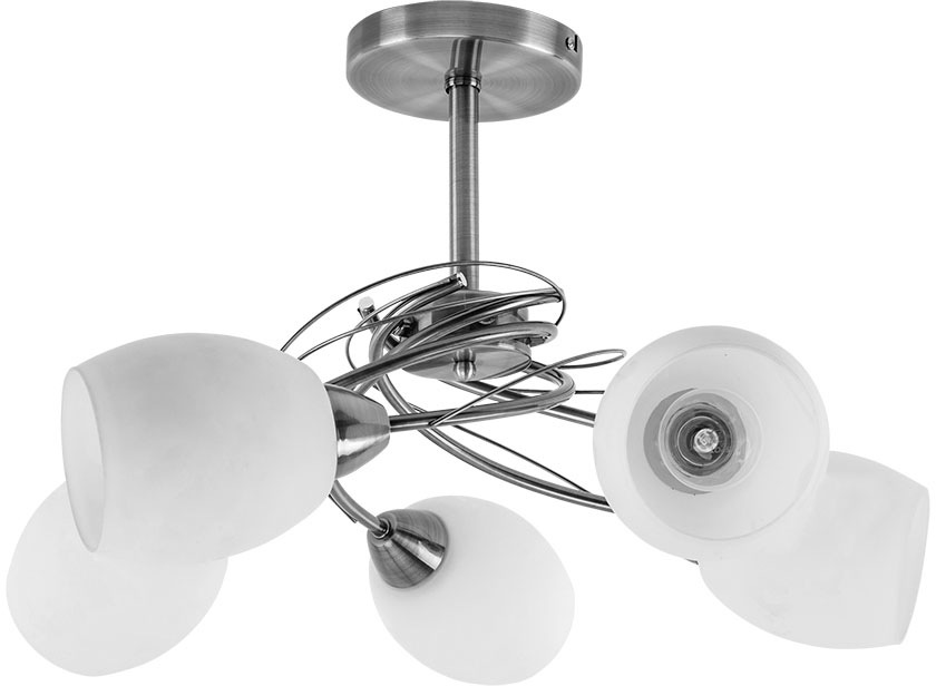 SPOT Light Deckenleuchte »Pisa«, 5 flammig, Leuchtmittel E27   Leuchtmittel günstig online kaufen