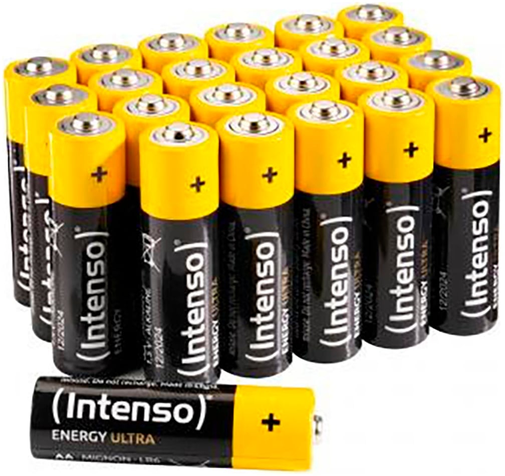 Intenso Batterie »7501824«, LR6, 1,5 V, (Packung, 24 St.)
