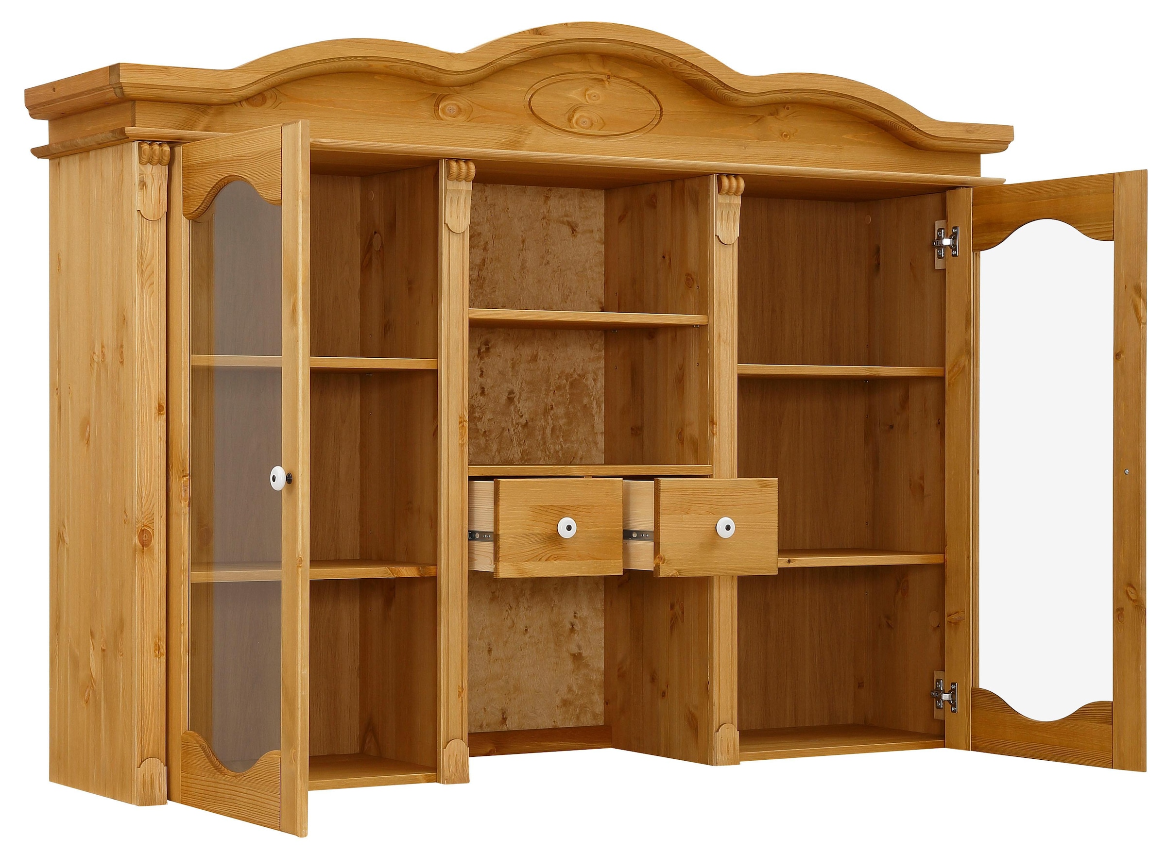 Home affaire Aufsatzschrank »Bavaria« Breite 165 cm, aus massiver Kiefer, FSC®