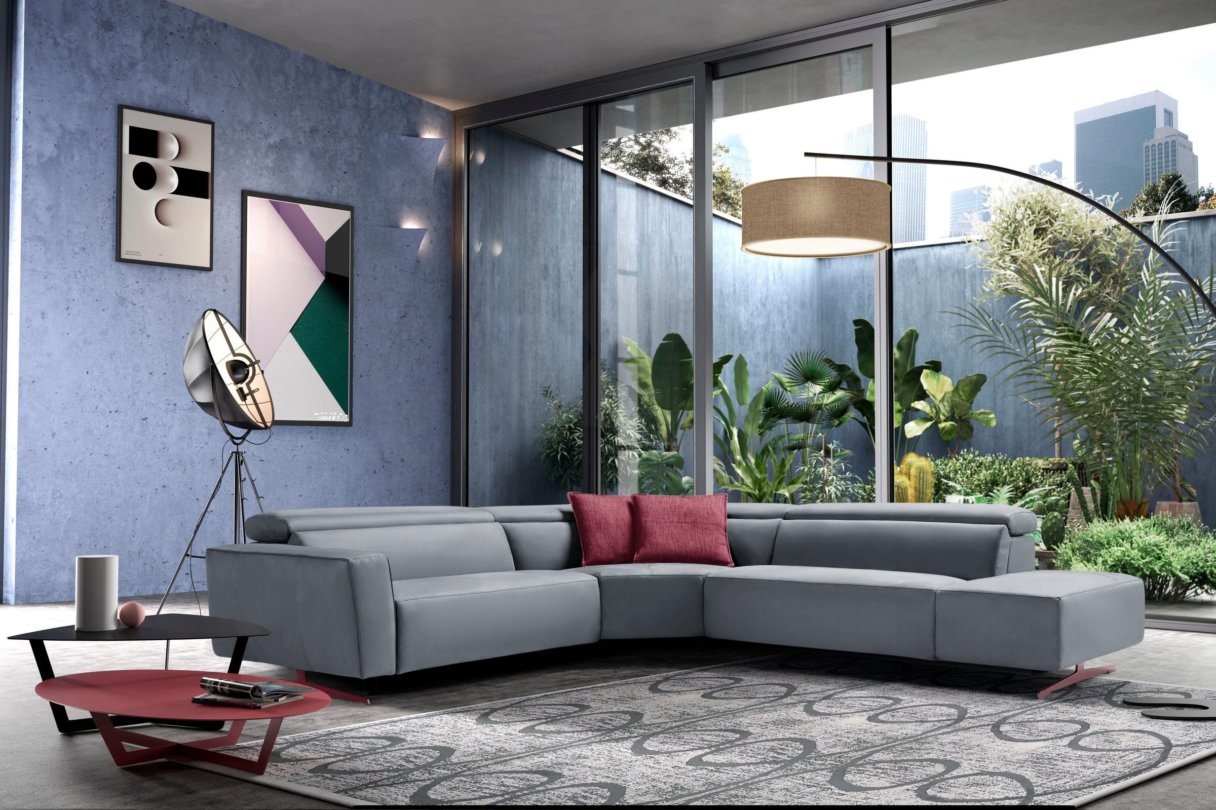Egoitaliano Ecksofa »Stefanie-e, Designsofa der Extraklasse, bequem mit hoh günstig online kaufen