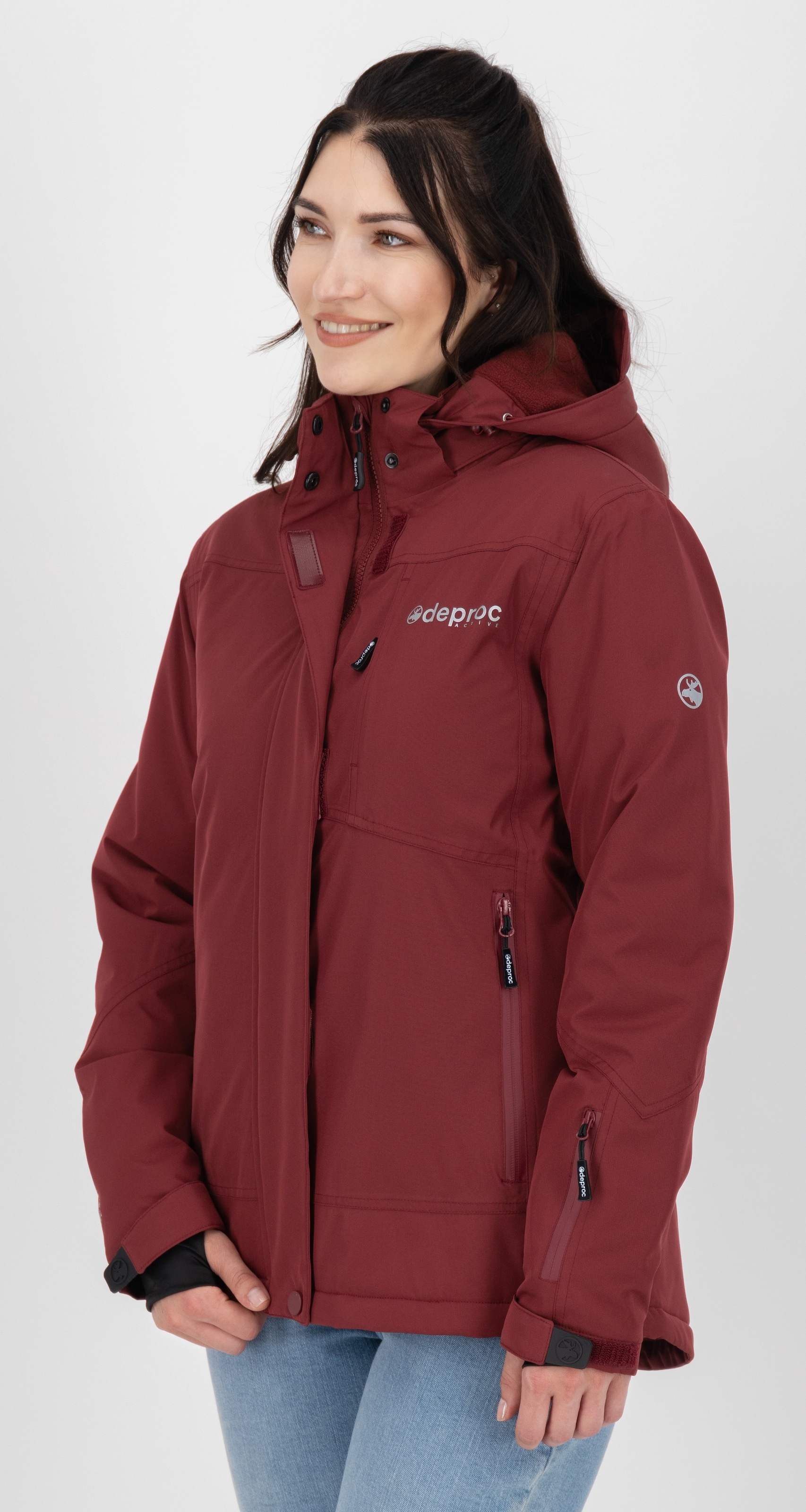 DEPROC Active Winterjacke »MONTREAL WOMEN«, auch in Großen Größen erhältlich