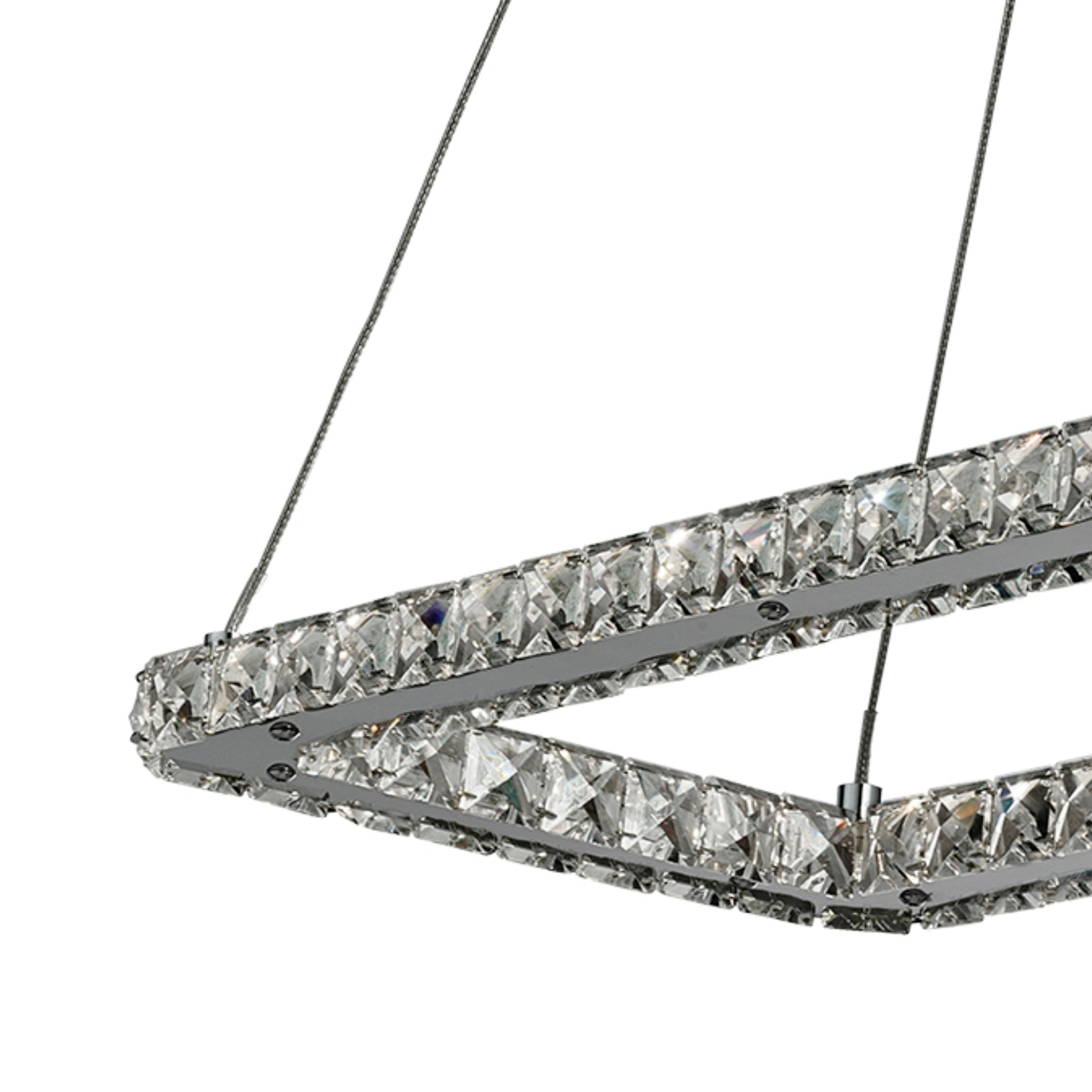 Searchlight LED-Hängeleuchte »Hängeleuchte Clover, 1-flammig«, 1 flammig, L günstig online kaufen