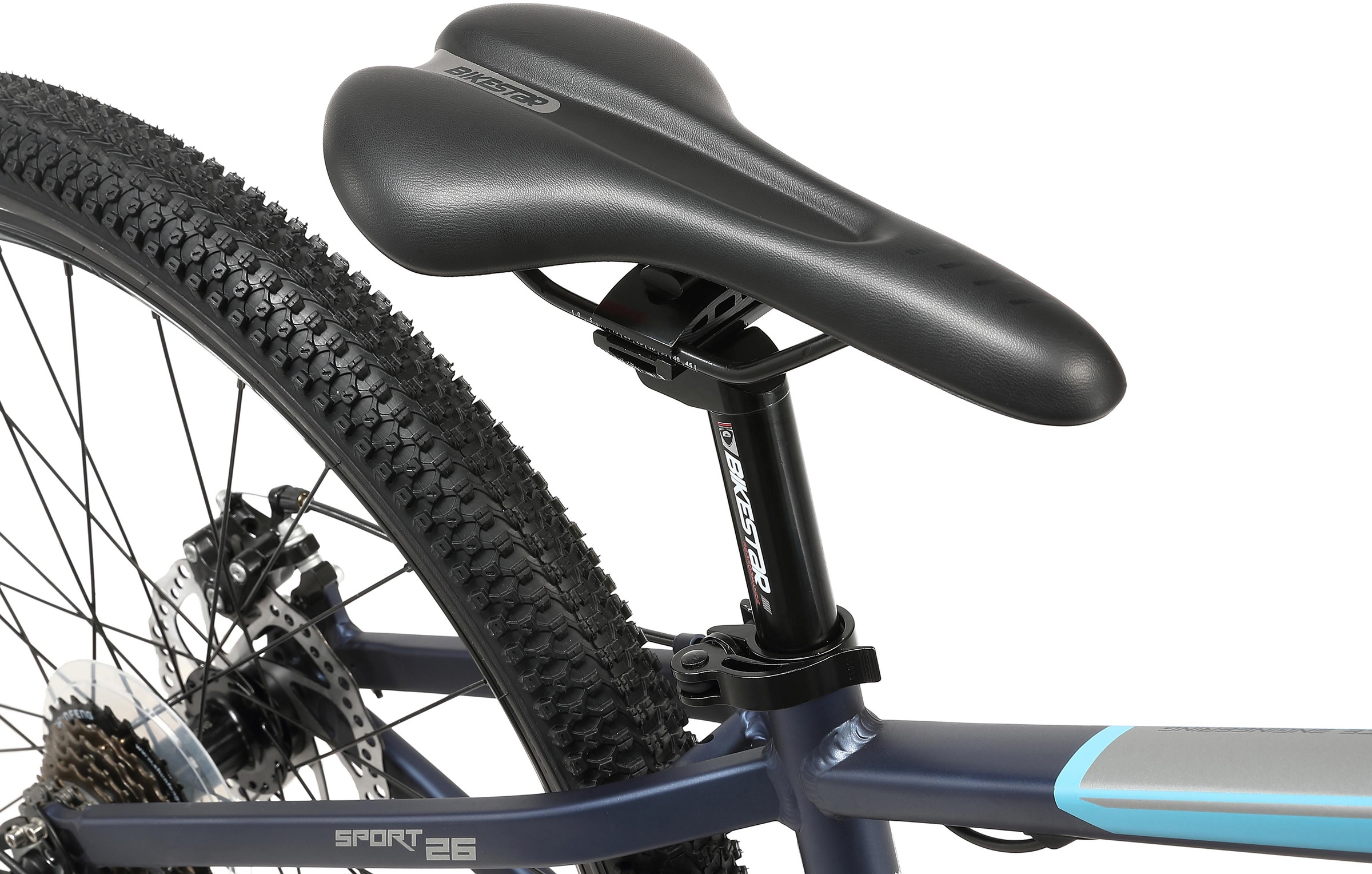 Bikestar Mountainbike, 21 Gang, Shimano, RD-TY300 Schaltwerk, Kettenschaltung, für Damen und Herren, Kettenschaltung