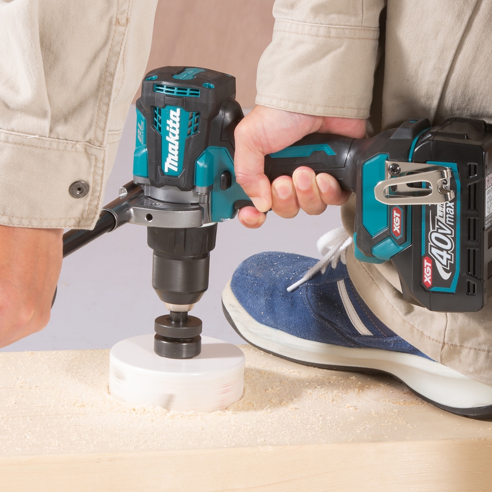 Makita Akku-Bohrschrauber »»DF001GD201««, (XGT, 40V max., 140 Nm, 0-2.600 min-1), Inkl. MAKPAC Größe 3, Schnellladegerät DC40RA und 2x BL4025 Akkus