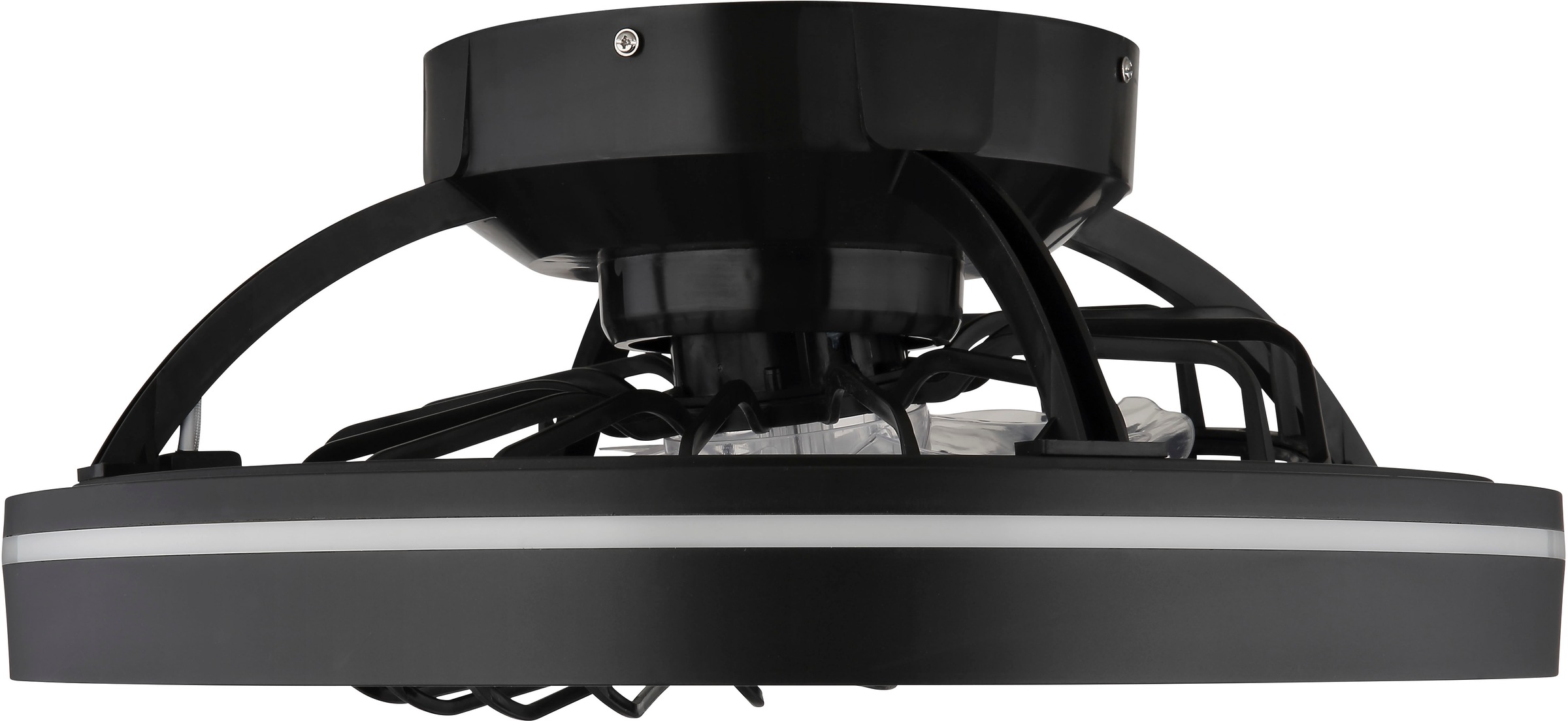 GLOBO LIGHTING Deckenleuchte »DEANNE« LED-Modul 1 Stk. warmweiß - kaltweiß Ventilator opal kühlen-heizen RGB Regenbogen modern Wohnzimmer