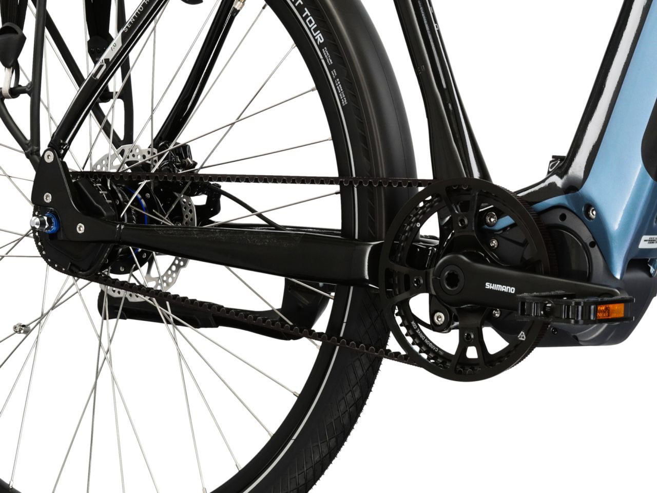 Kross »Sentio 6.0 28" grün - Shimano Mittelmotor« 8 Gang Shimano Nexus Schaltwerk Nabenschaltung Mittelmotor 250 W SHIMANO 36 V/250 W E6100, Mittelmotor