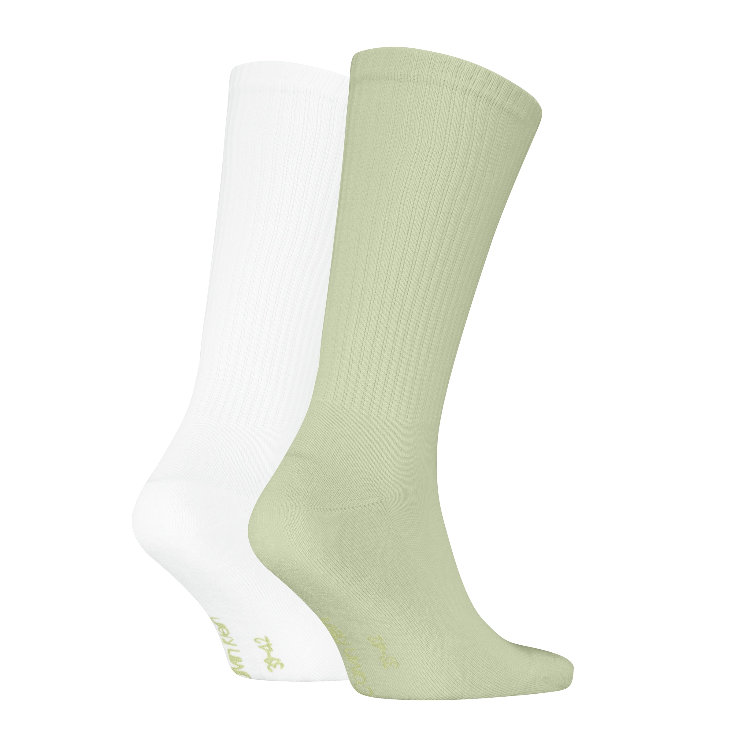 Calvin Klein Jeans Socken »CKJ MEN SOCK 2P MONOGRAM«, (2 Paar, 2 Paar), mit verstärkter Ferse