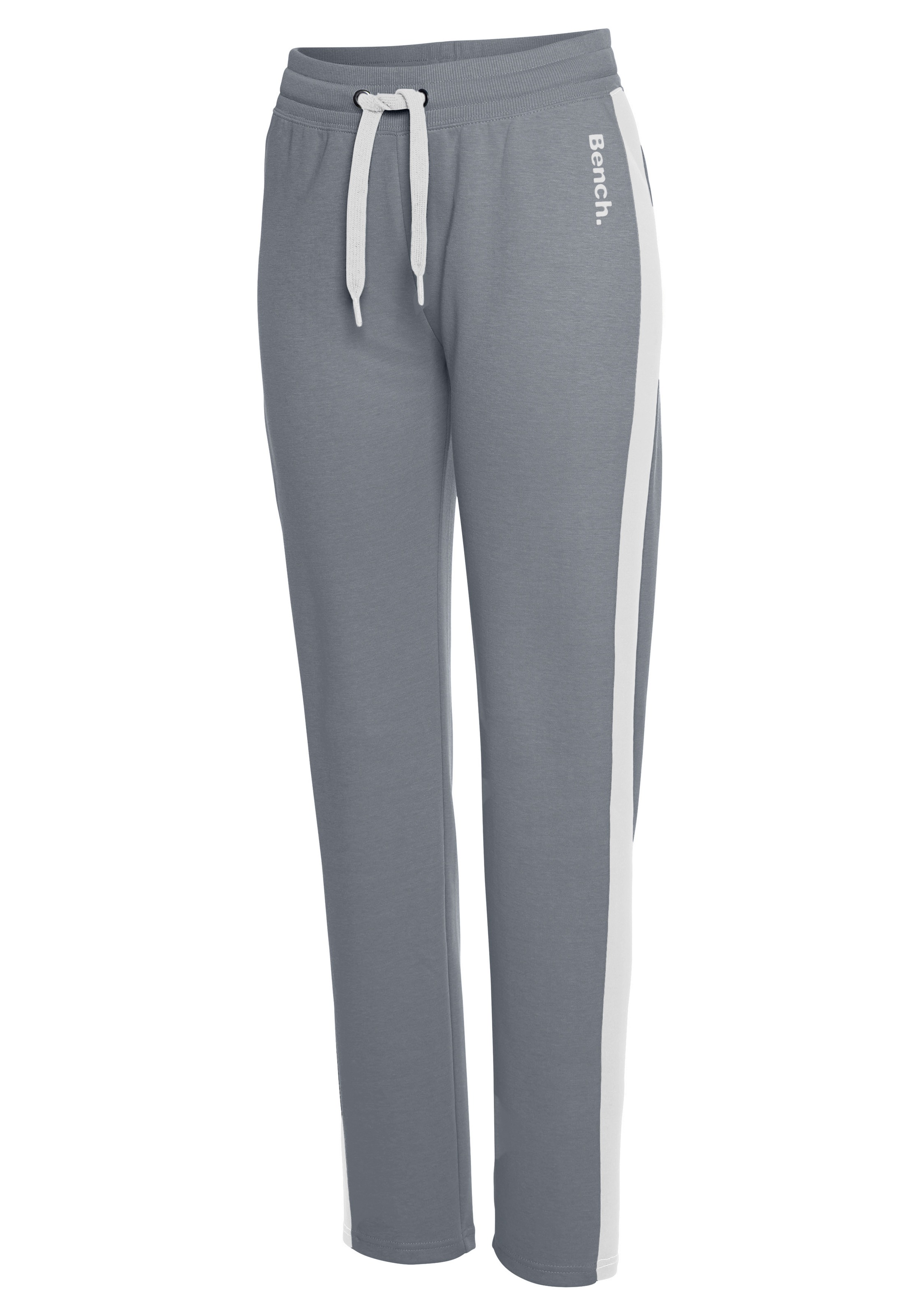 Bench. Loungewear Loungehose, mit Seitenstreifen und geradem Bein, Loungeanzug