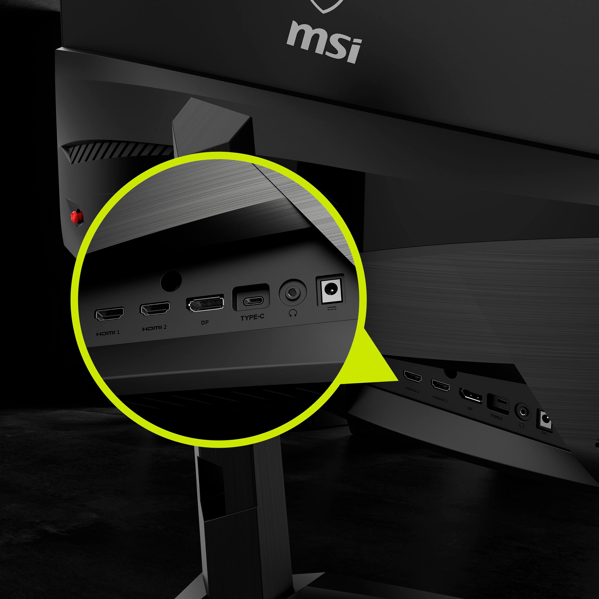 MSI Curved-Gaming-Monitor »MAG 321CUPDF«, 80 cm/32 Zoll, 3840 x 2160 px, 4K Ultra HD, 0,5 ms Reaktionszeit, 160 Hz