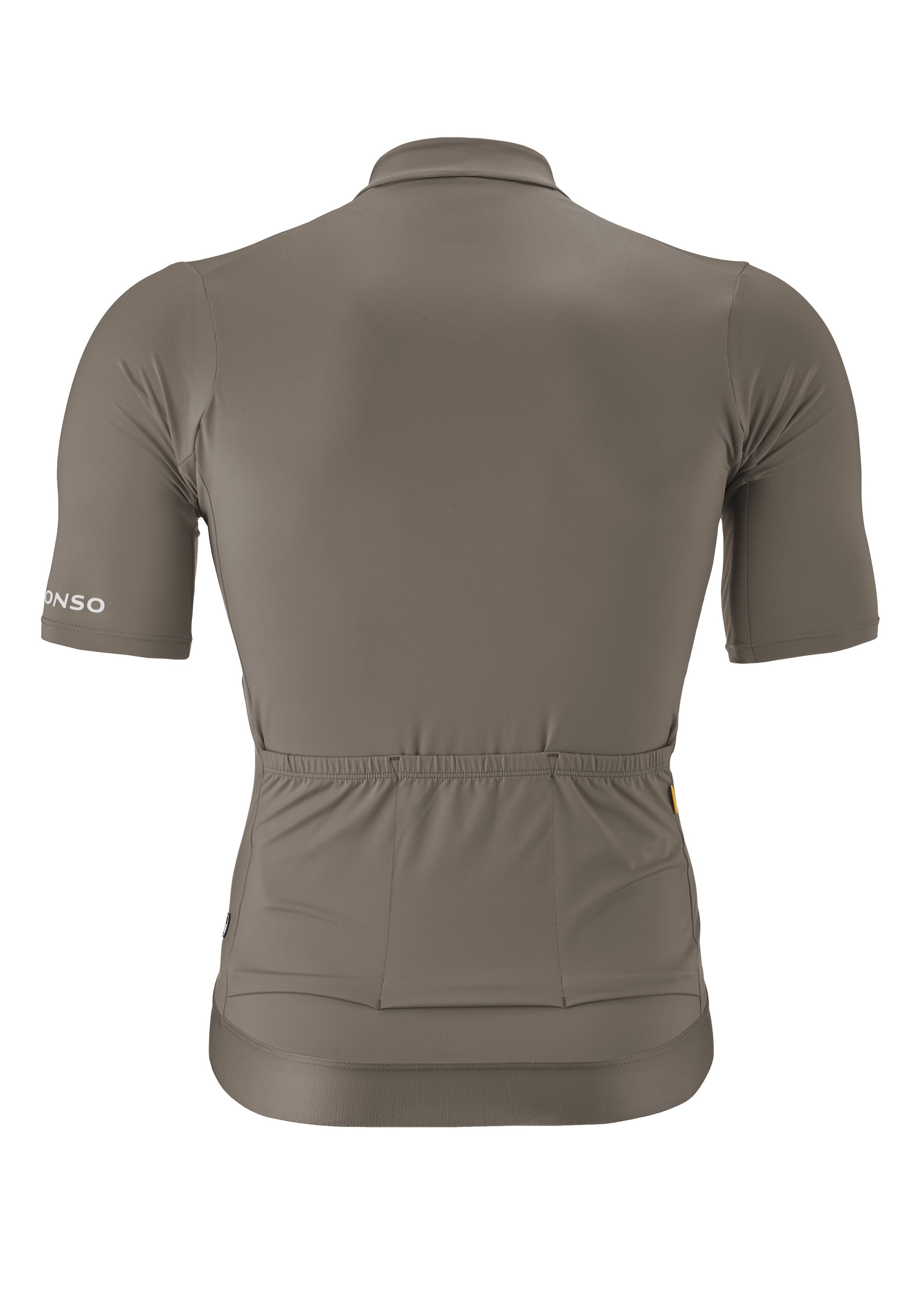 Gonso Radtrikot »Road Jersey M«, Herren Fahrradtrikot kurzarm, Full-Zip Trikot, Rückentasche, Slim Fit