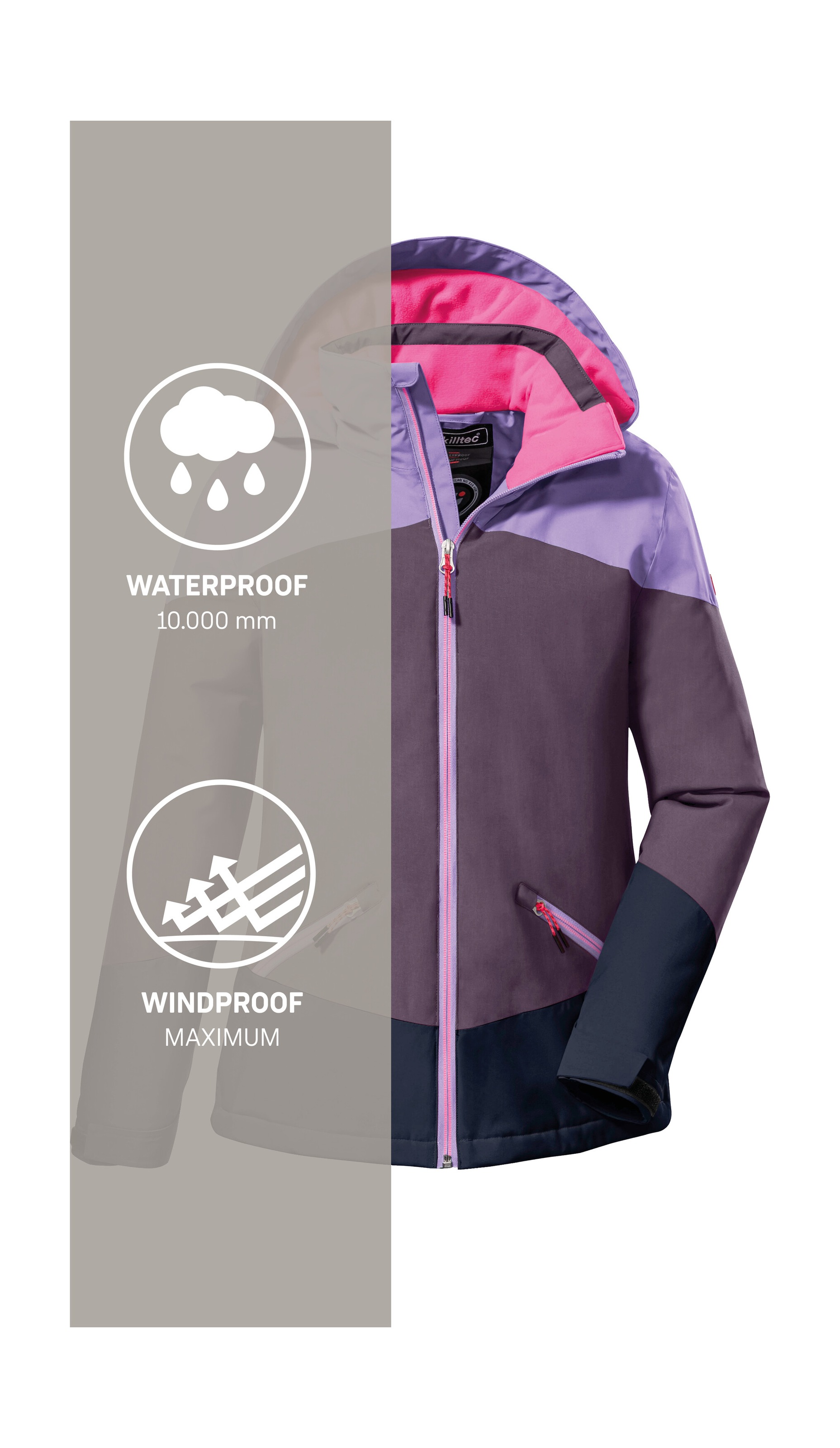 Killtec Outdoorjacke »KOW 195 GRLS JCKT«