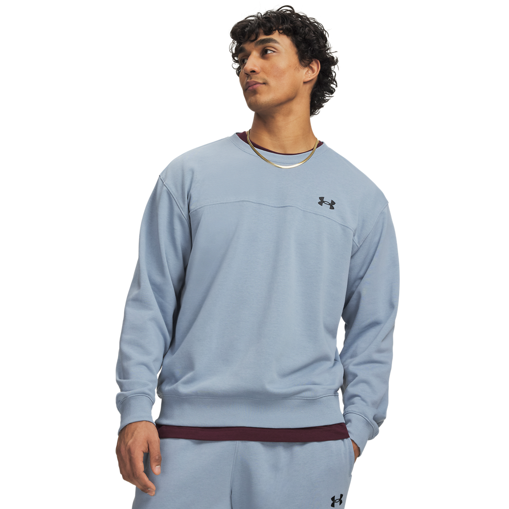 Under Armour® Sweatshirt »UA RIVAL LW CREW«, lockere Oversized-Passform, für Sportmode und aktive Freizeit
