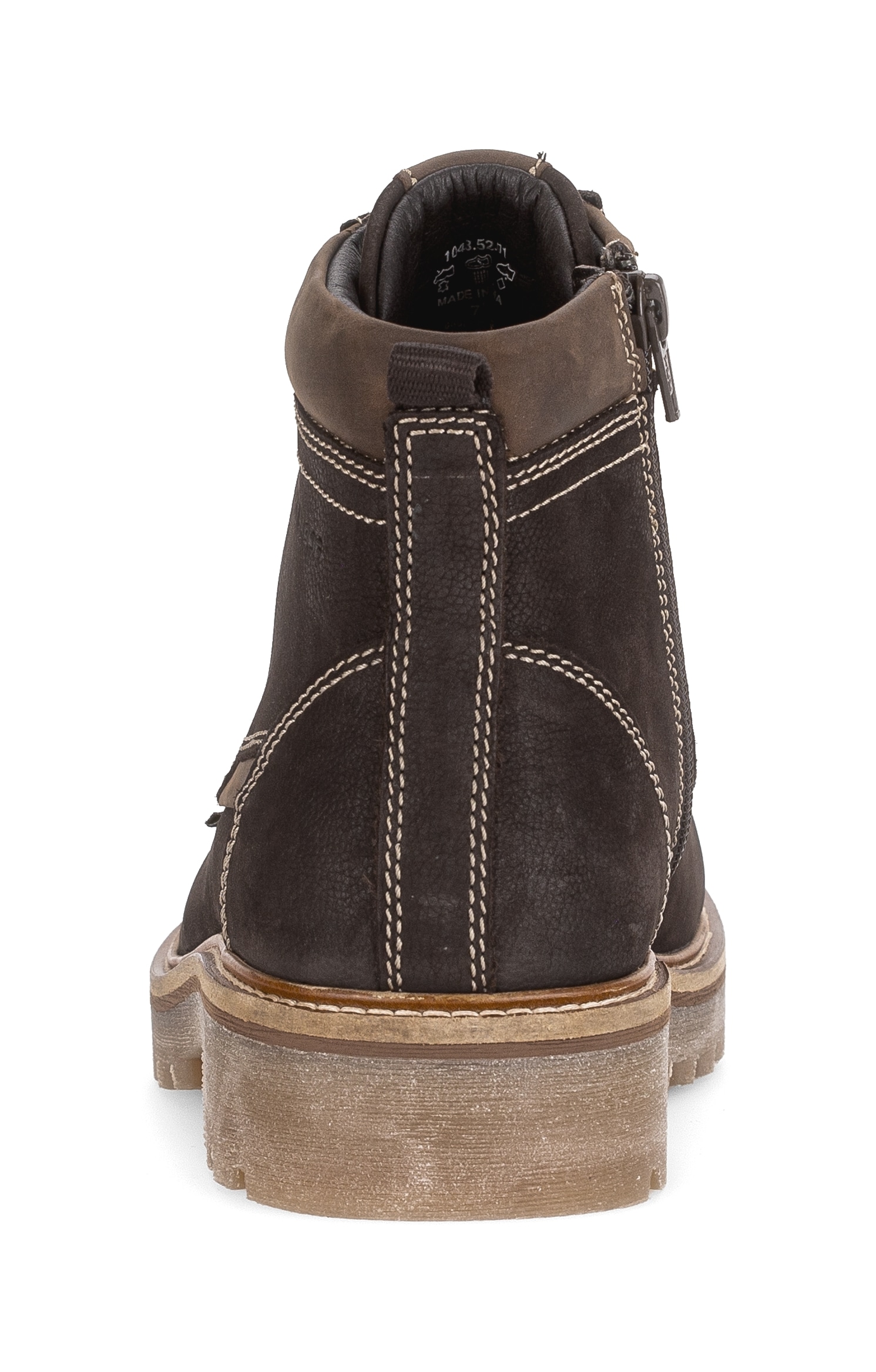 Pius Gabor Schnürboots  , Herbstboots, Outdoorschuh mit Innenreißverschluss, G-Weite