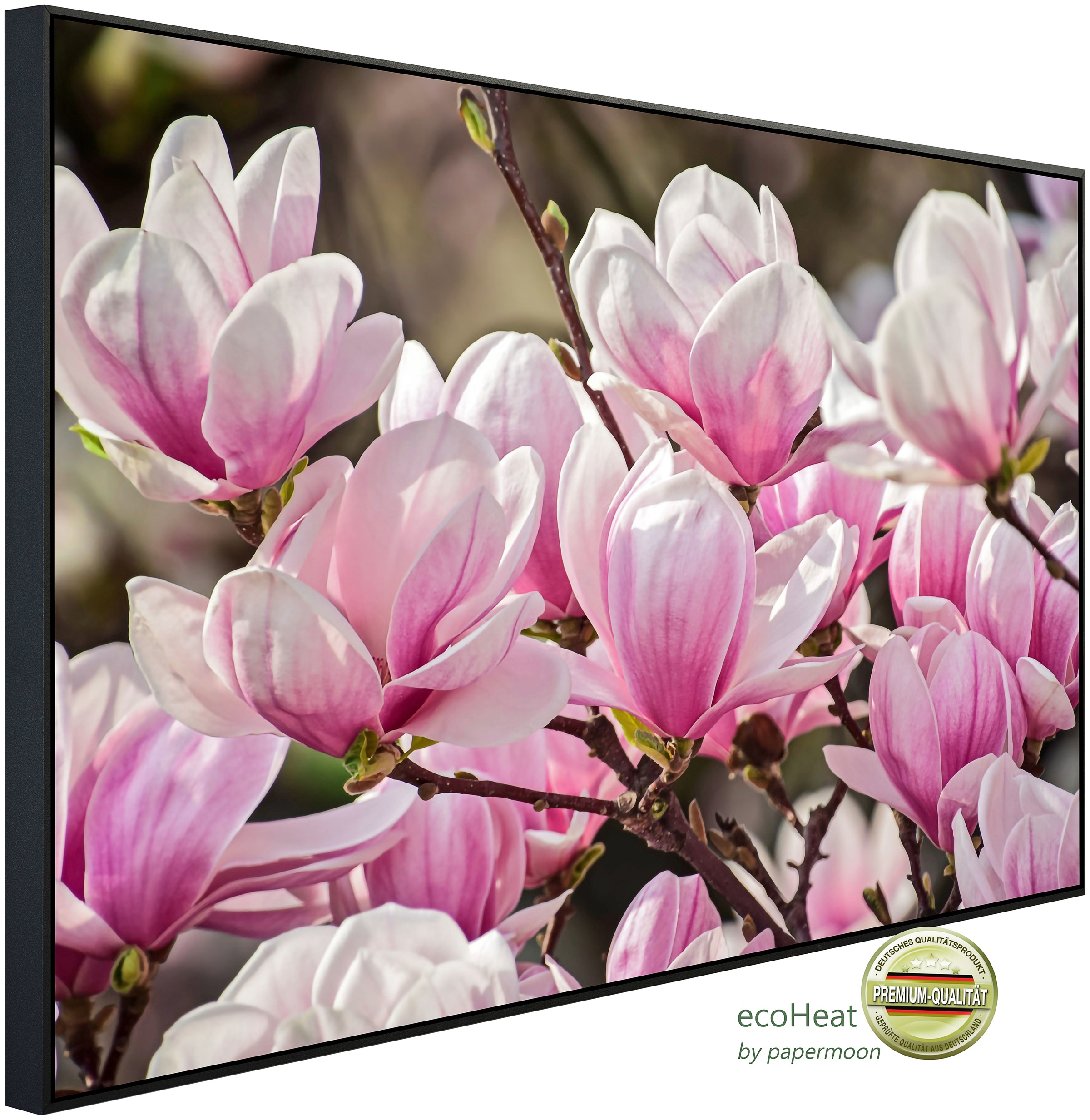 Papermoon Infrarotheizung »Magnolienblumen«, sehr angenehme Strahlungswärme günstig online kaufen
