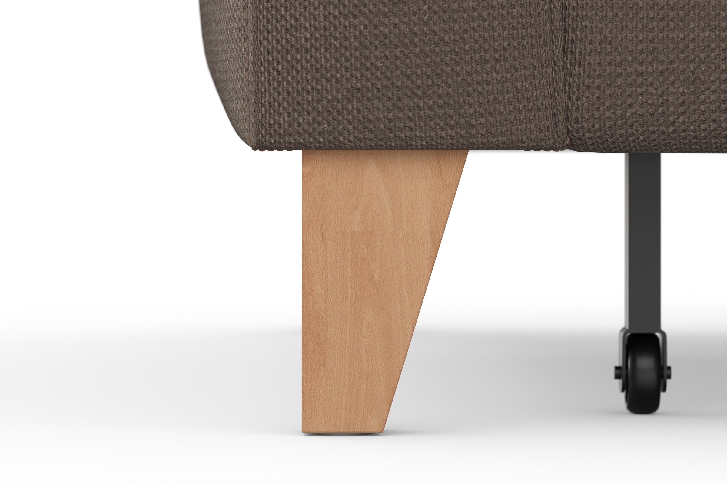 sit&more Ecksofa »Visby L-Form«, Wahlweise mit Bettfunktion und Bettkasten, frei im Raum stellbar