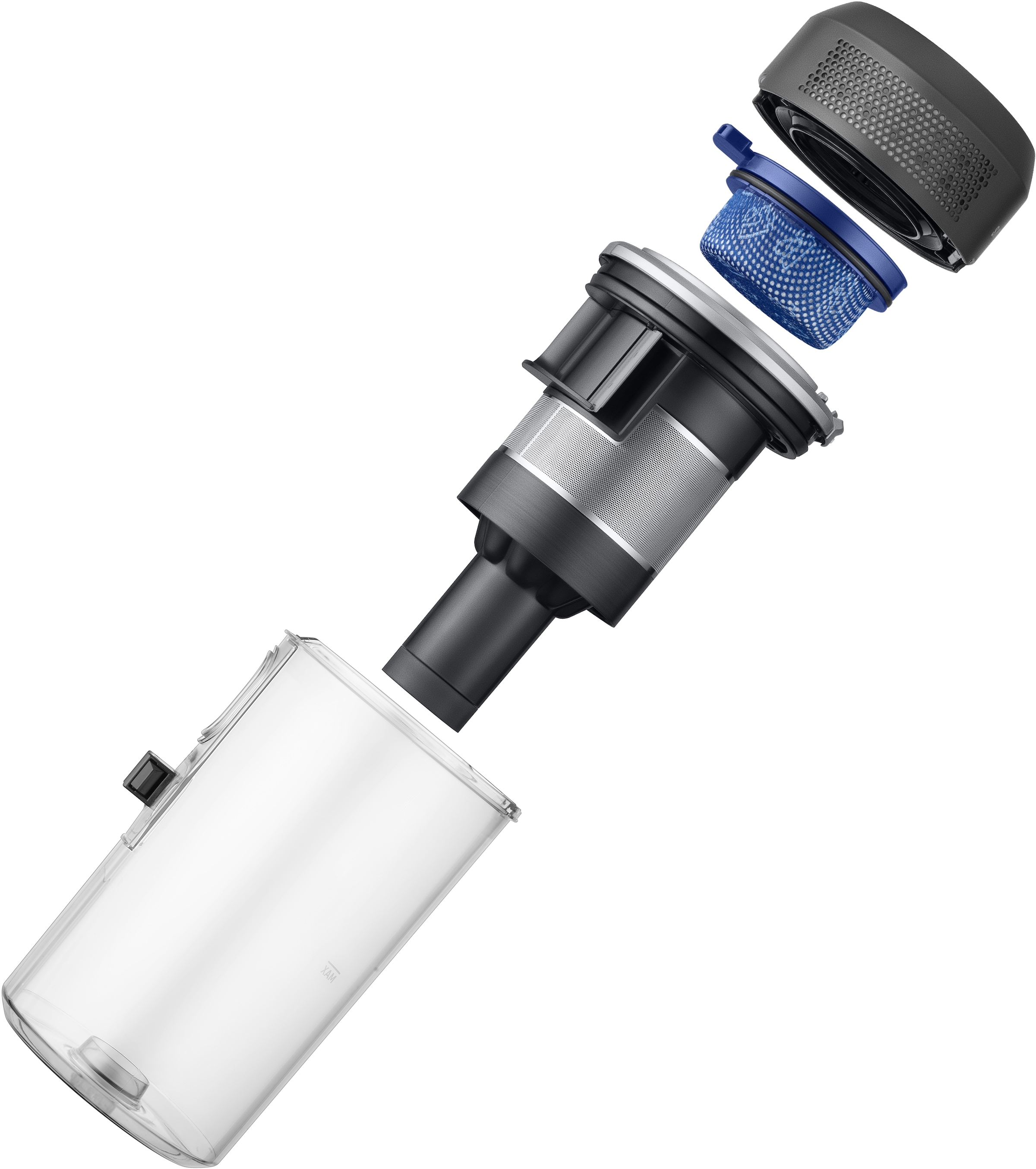 Samsung Akku-Handstaubsauger »VS70H28HFC/WD, Jet 95S CompleteClean« beutellos, 770 W, beutellos, Ersatzakku separat erhältlich