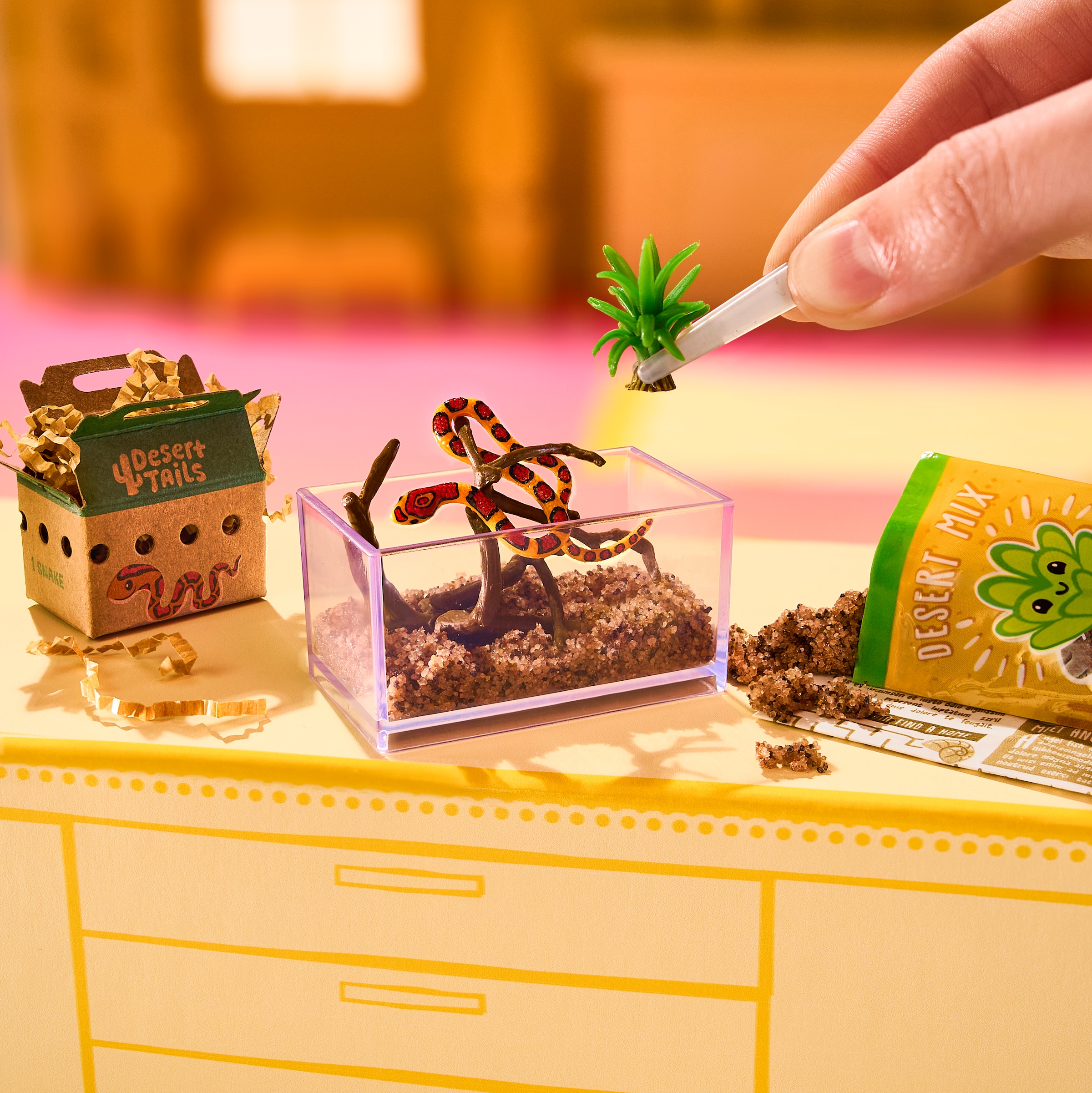 MGA ENTERTAINMENT Kreativset »MGA's Miniverse - Make It Mini Animals Series 3«