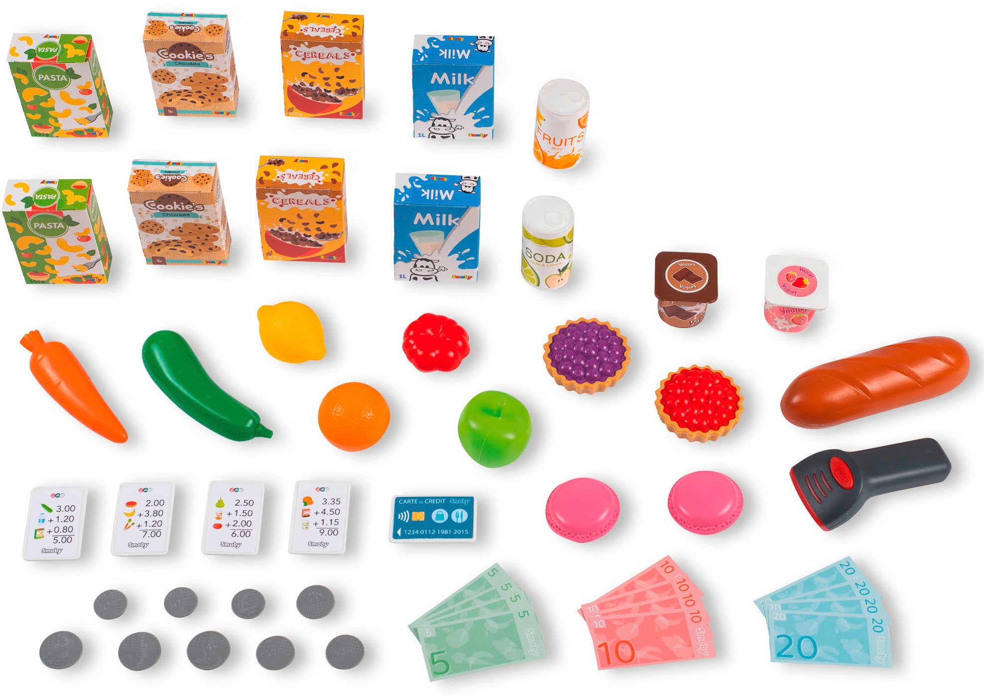 Smoby Kaufladen »Supermarkt Maxi mit Einkaufswagen«, mit Sound- und Lichteffekten; Made in Europe