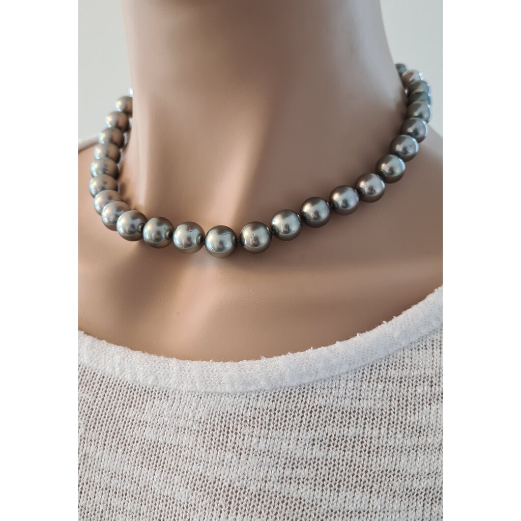 Firetti Perlenkette, Made in Germany - mit Tahitizuchtperle