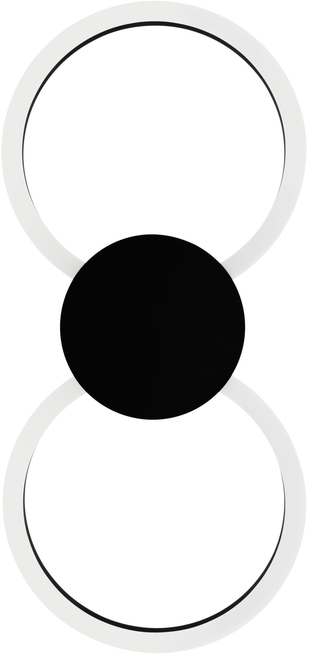 EGLO LED Deckenleuchte »VENTICELLO 1 Deckenlampe - Alu - LED;LED - 20W;0,91W - IP20« LED-Modul 1 Stk. Warmweiß Wohzimmerlampe, Esszimmerlampe, Flur, Schlafzimmer, L66 x B30 x H5 cm