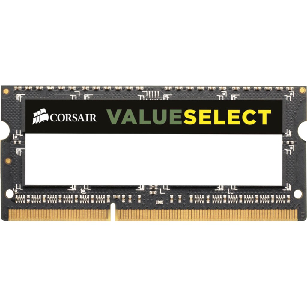 Corsair Laptop-Arbeitsspeicher »ValueSelect 4GB DDR3 SODIMM«