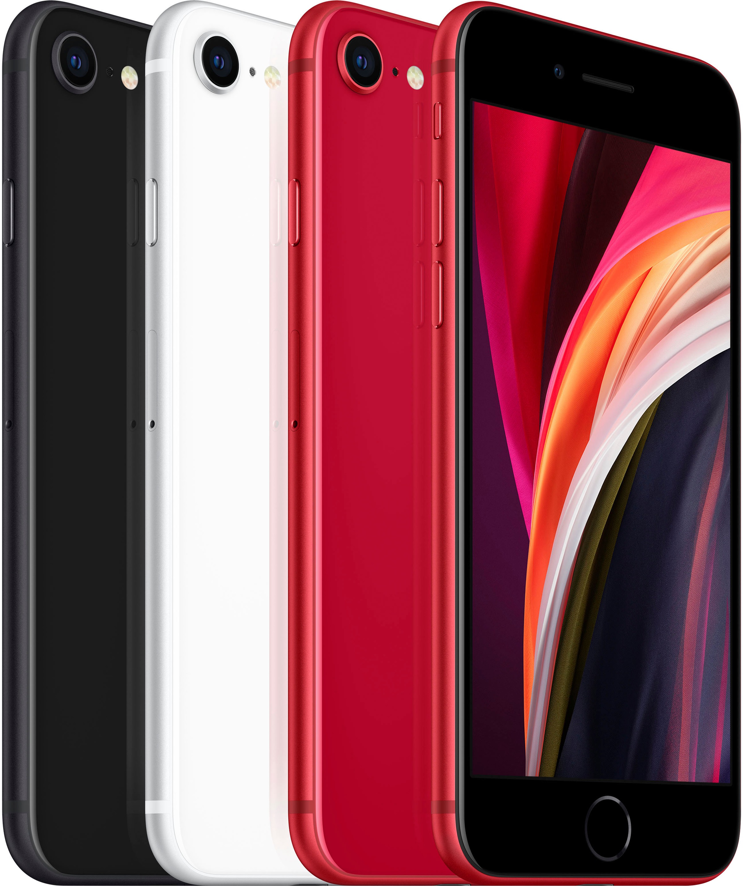 Apple Smartphone »iPhone SE (2020)«, red, 128 GB Speicherplatz, ohne Strom-Adapter und Kopfhörer
