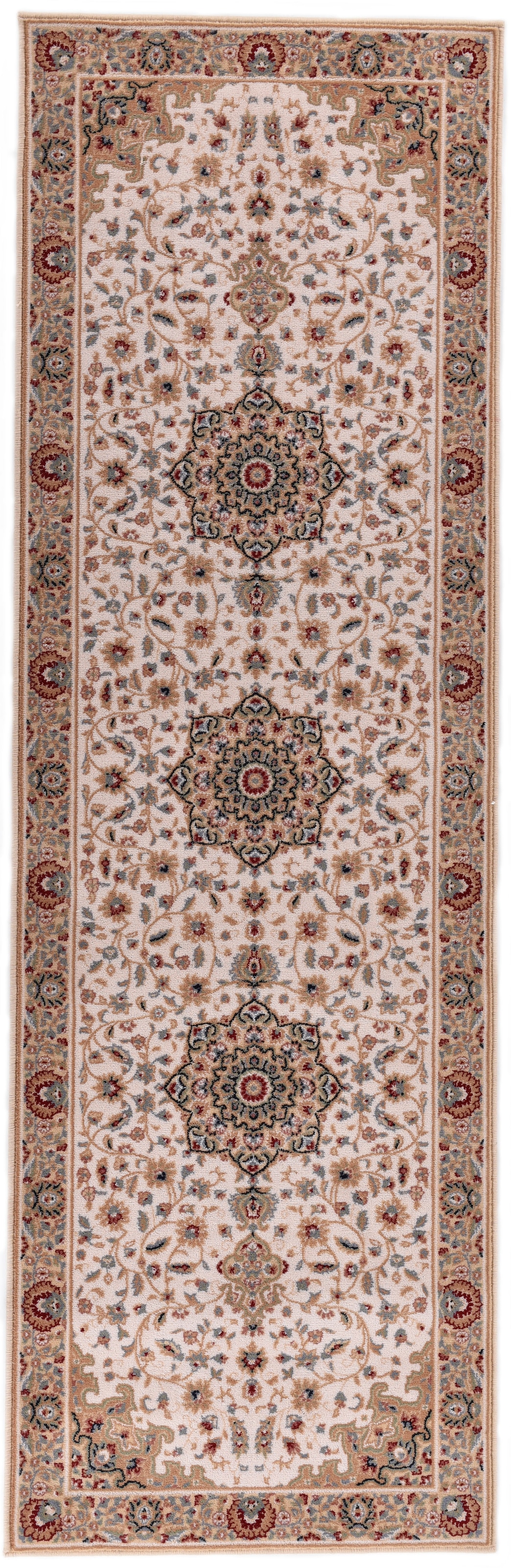 THEKO Wollteppich »Dolna - 859«, rechteckig, 10 mm Höhe, Kurzflor, reine Wolle, Orient-Optik