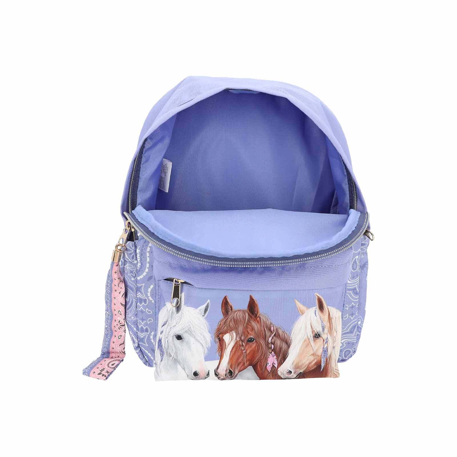 Depesche Rucksack »Rucksack BANDANA Miss Melody 10 x 24,5 x 30 cm violett«