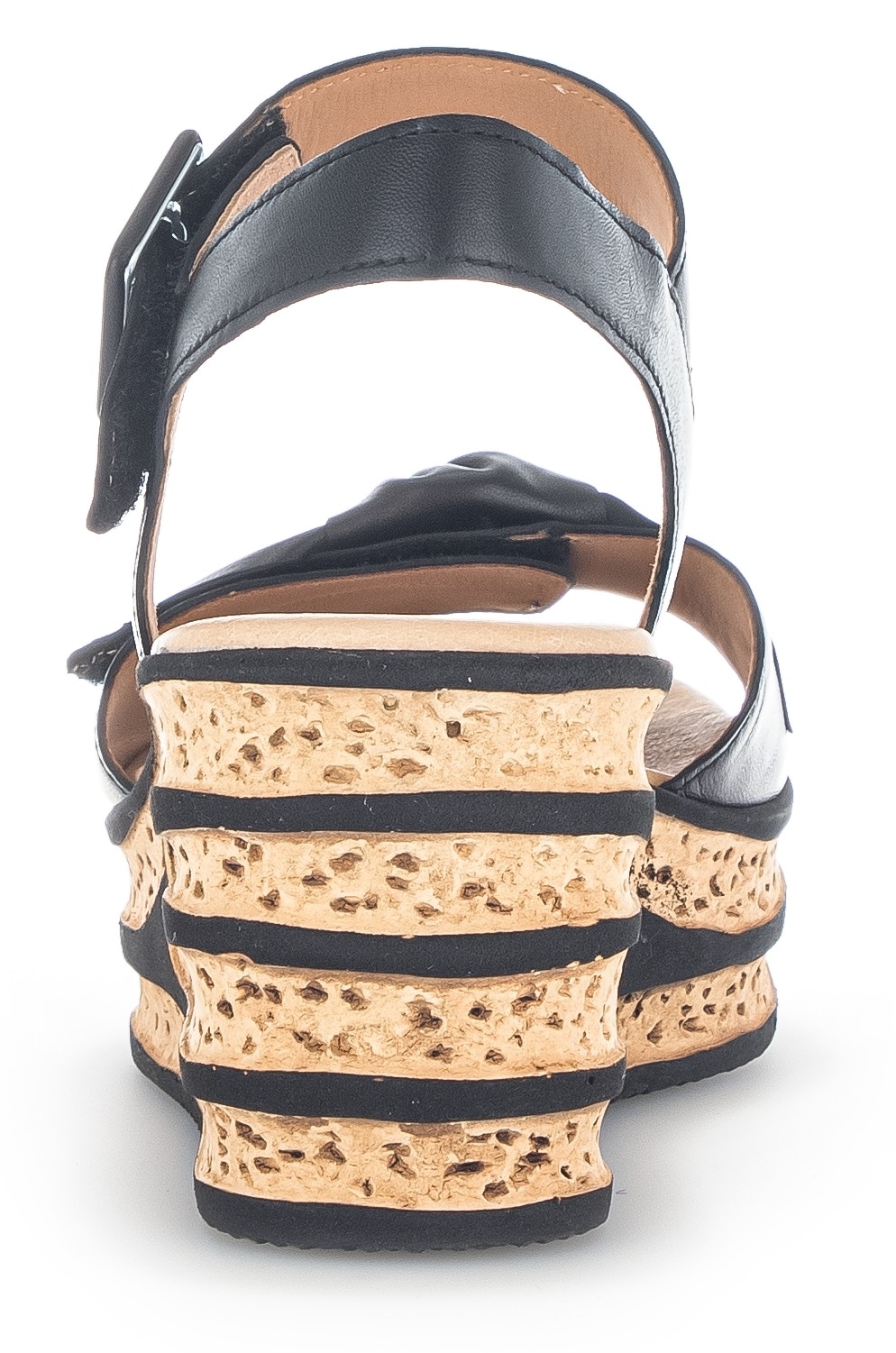 Gabor Keilsandalette  , Keilabsatz, Sommerschuh, Riemchensandale mit schöner Zierschleife