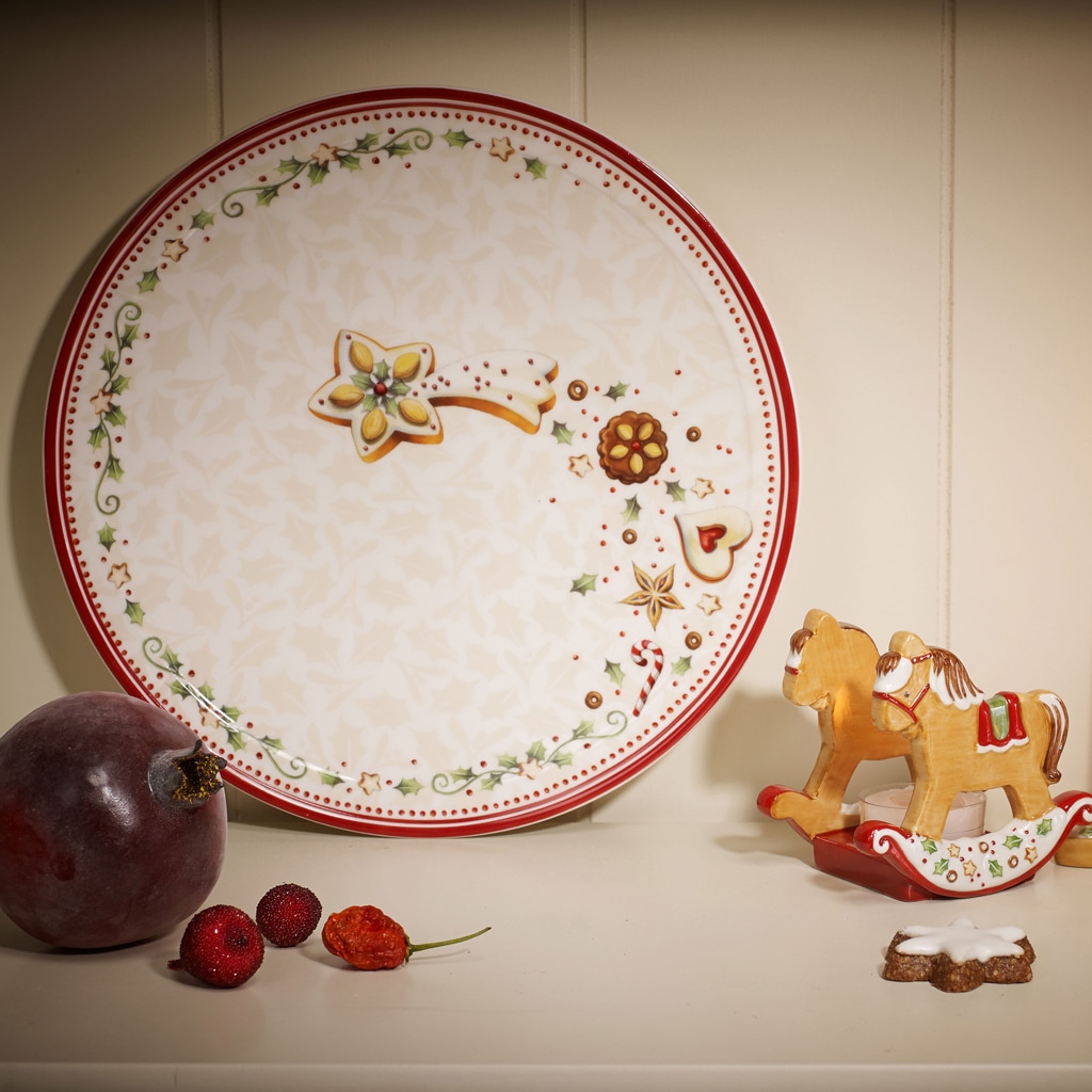 Villeroy & Boch Frühstücksteller »Frühstücksteller Winter Bakery Delight ø 21,5 cm 6er Set bunt«