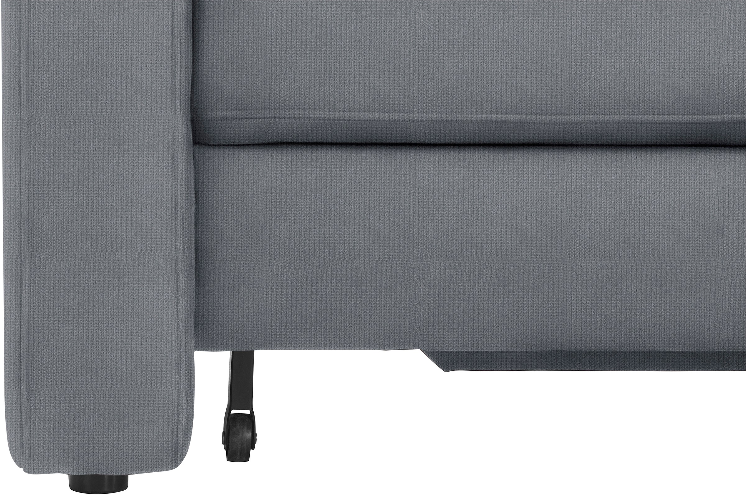 sit&more Ecksofa »Bologna L-Form«, Kopfteilverstellung, wahlweise mit Bettfunktion und Schubkasten