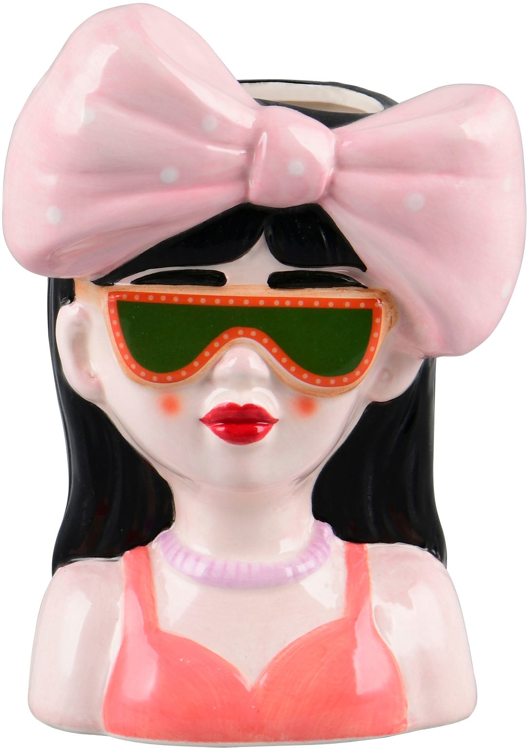 MIRRORS AND MORE Dekovase »BERNY« Bunte Dekovase in auffälliger Form günstig online kaufen