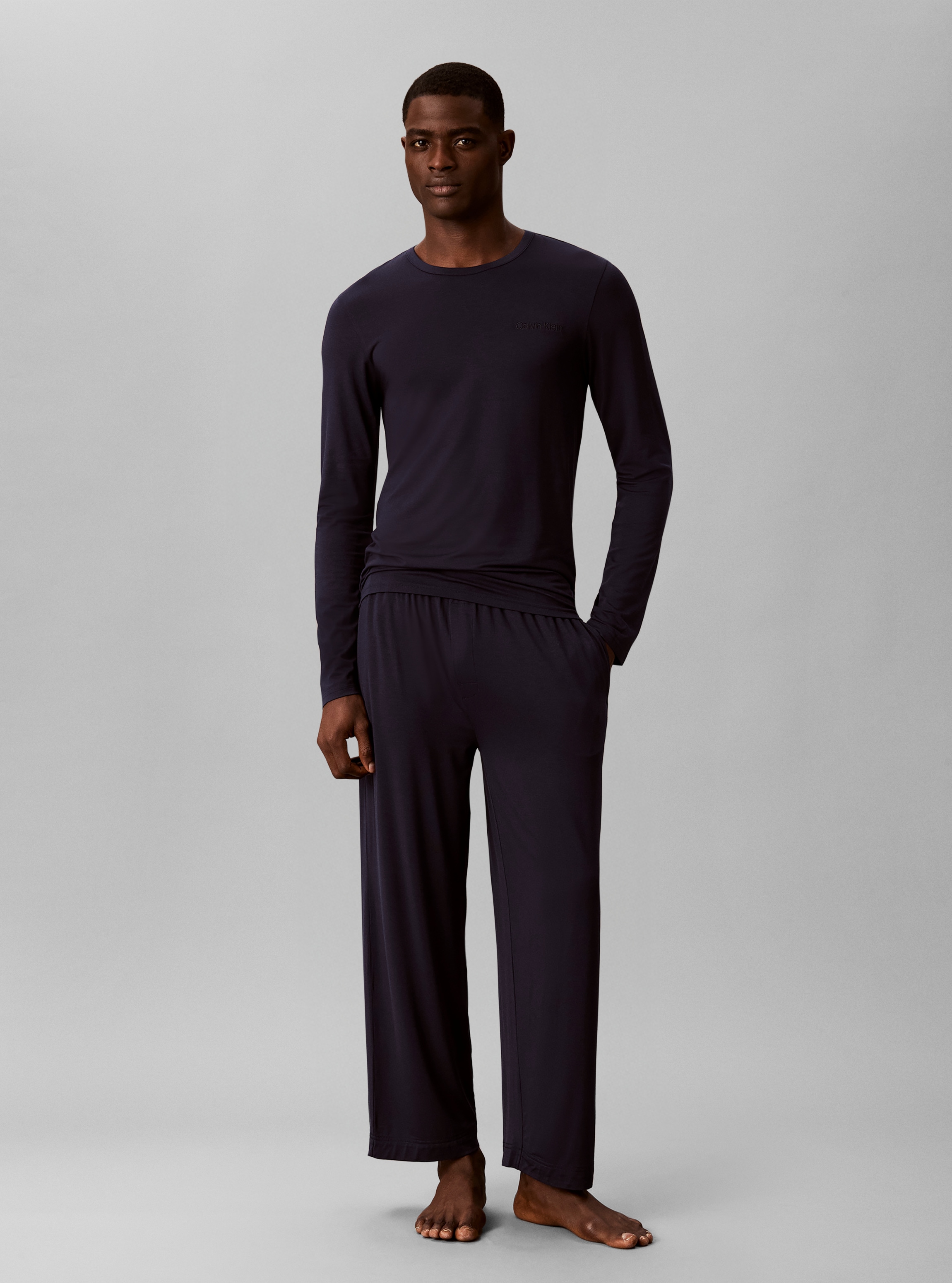 Calvin Klein Underwear Schlafanzug »MODAL PANT SET« 2 Regular fit mit elastischem Bund