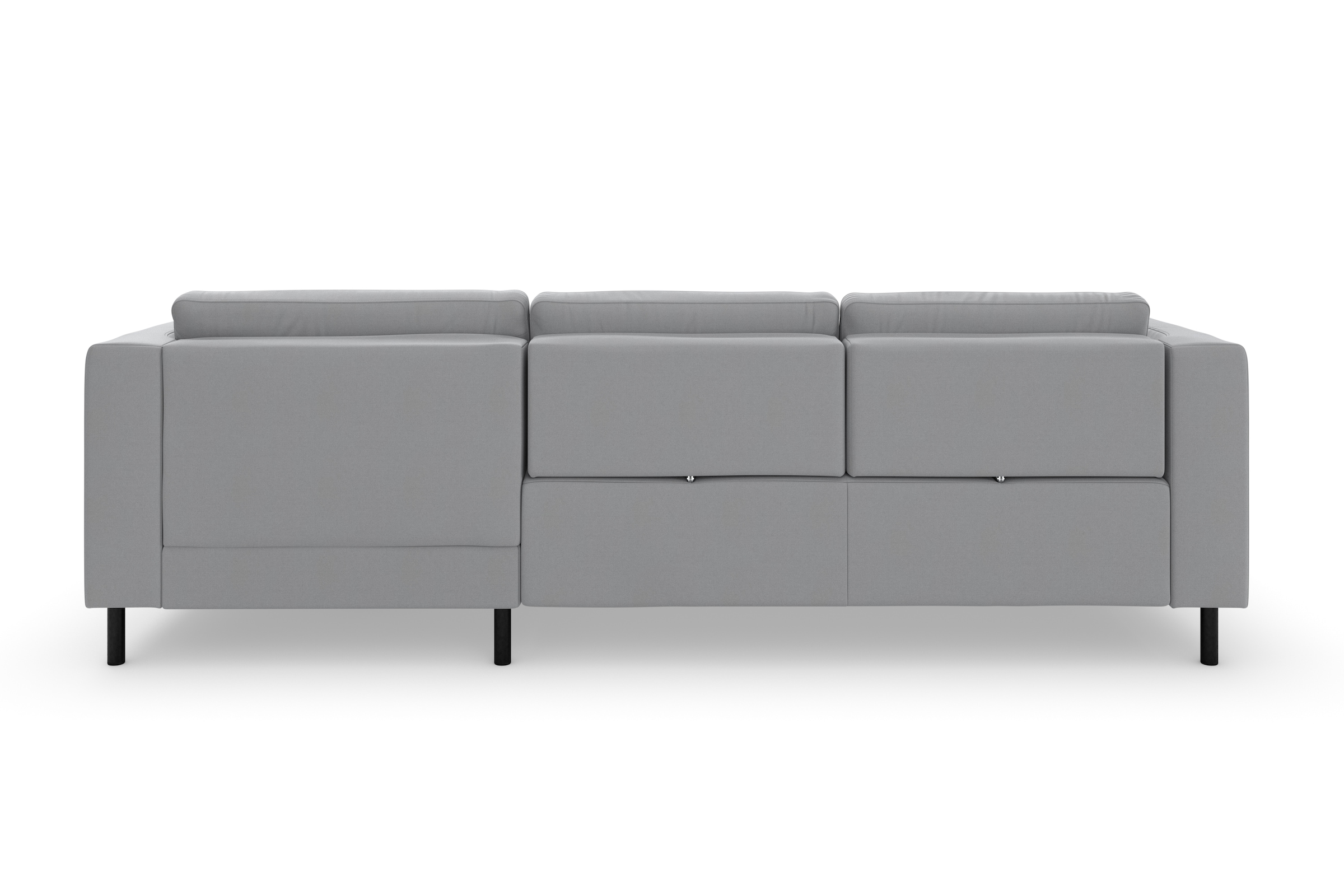 sit&more Ecksofa »Olsen L-Form«, inklusive Sitztiefenverstellung, wahlweise mit Bettfunktion, 15cm hoch