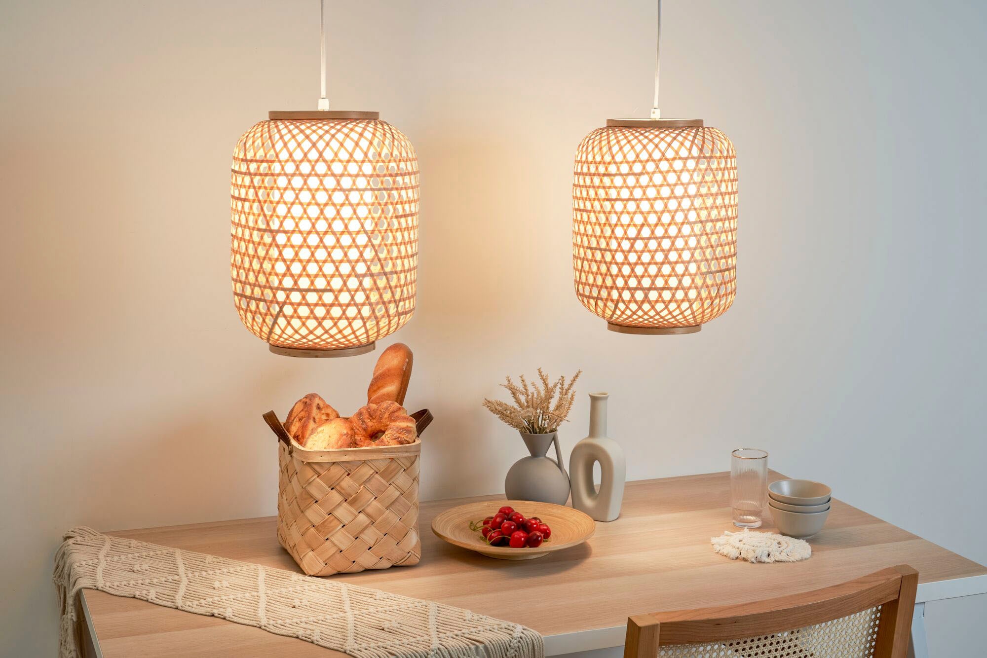 Pauleen Pendelleuchte »Woody Delight«, 1 flammig, Leuchtmittel E27   ohne L günstig online kaufen