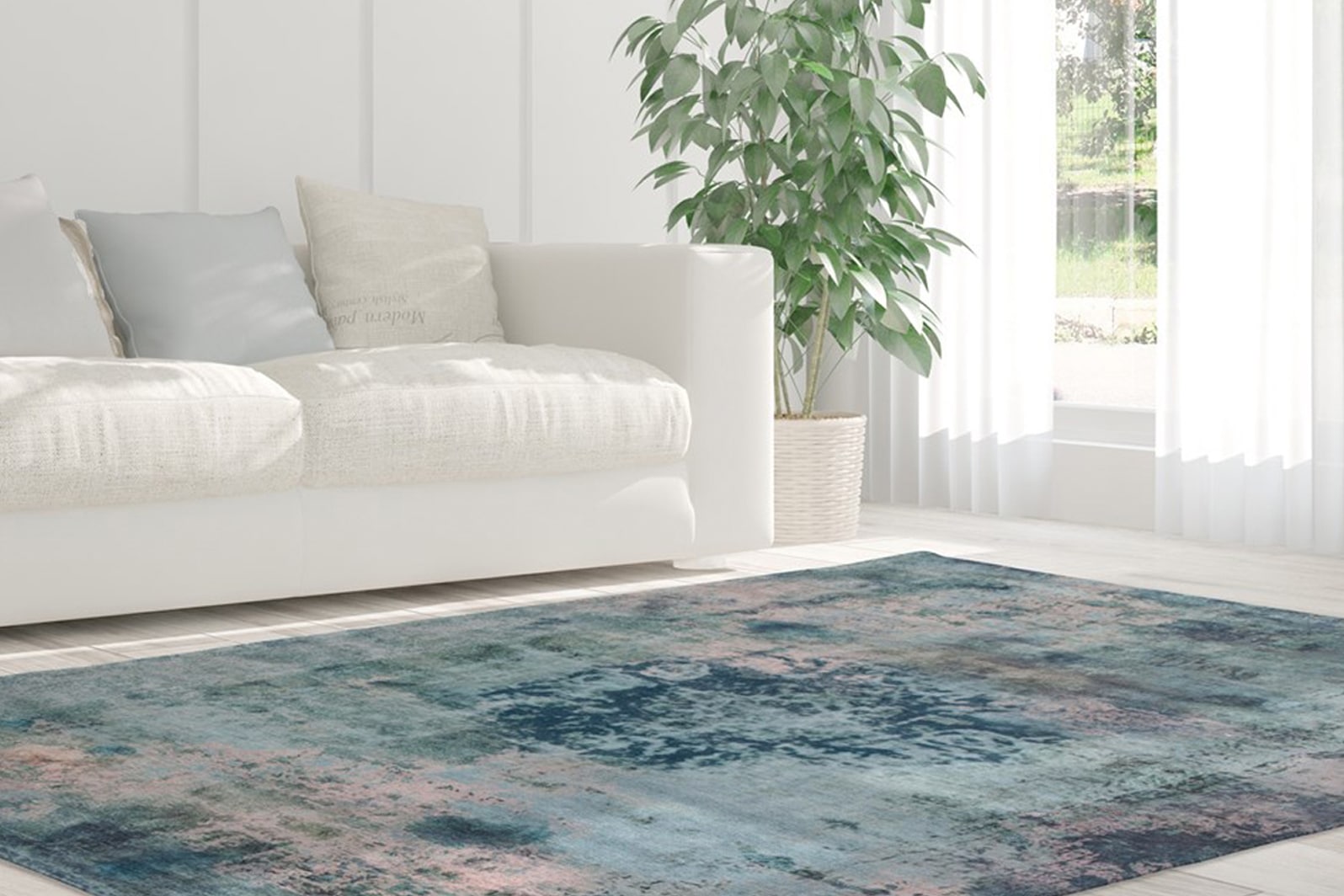 Arte Espina Teppich »Vintage 8403«, rechteckig, 9 mm Höhe, Kurzflor, Wohnzi günstig online kaufen