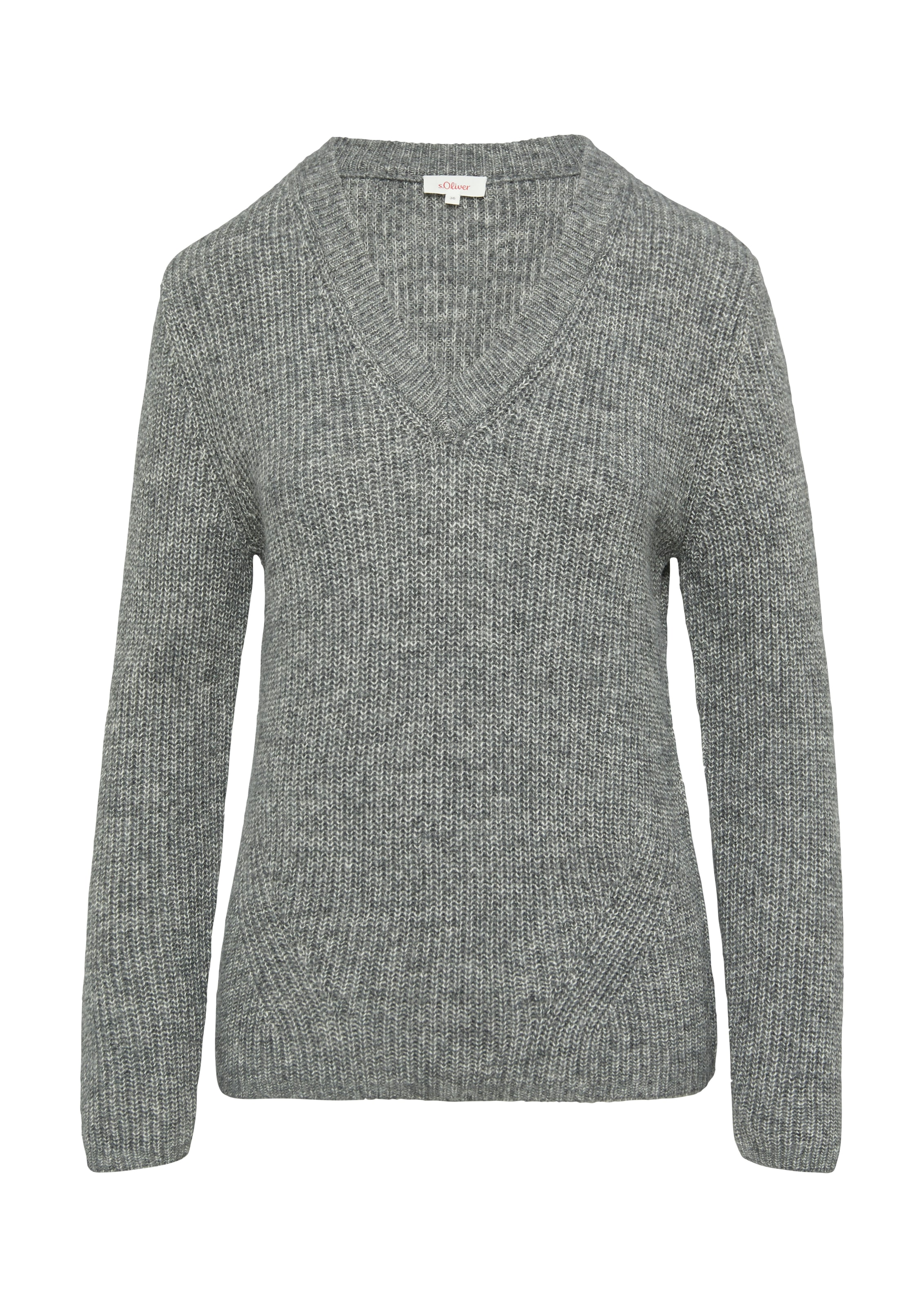 s.Oliver Strickpullover, in Melange Optik