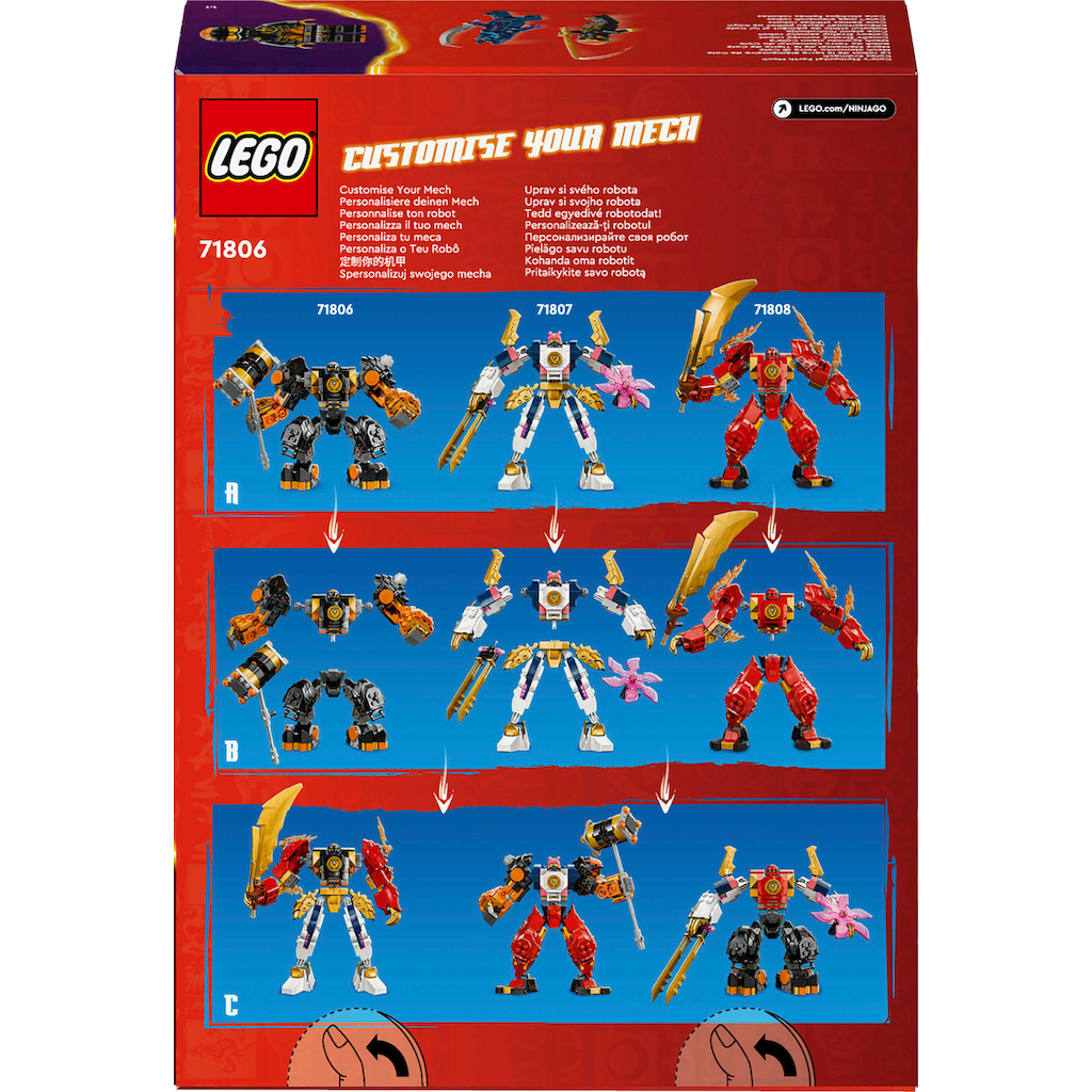 LEGO® Konstruktionsspielsteine »Coles Erdmech (71806), LEGO Ninjago«, (235 St.), Made in Europe
