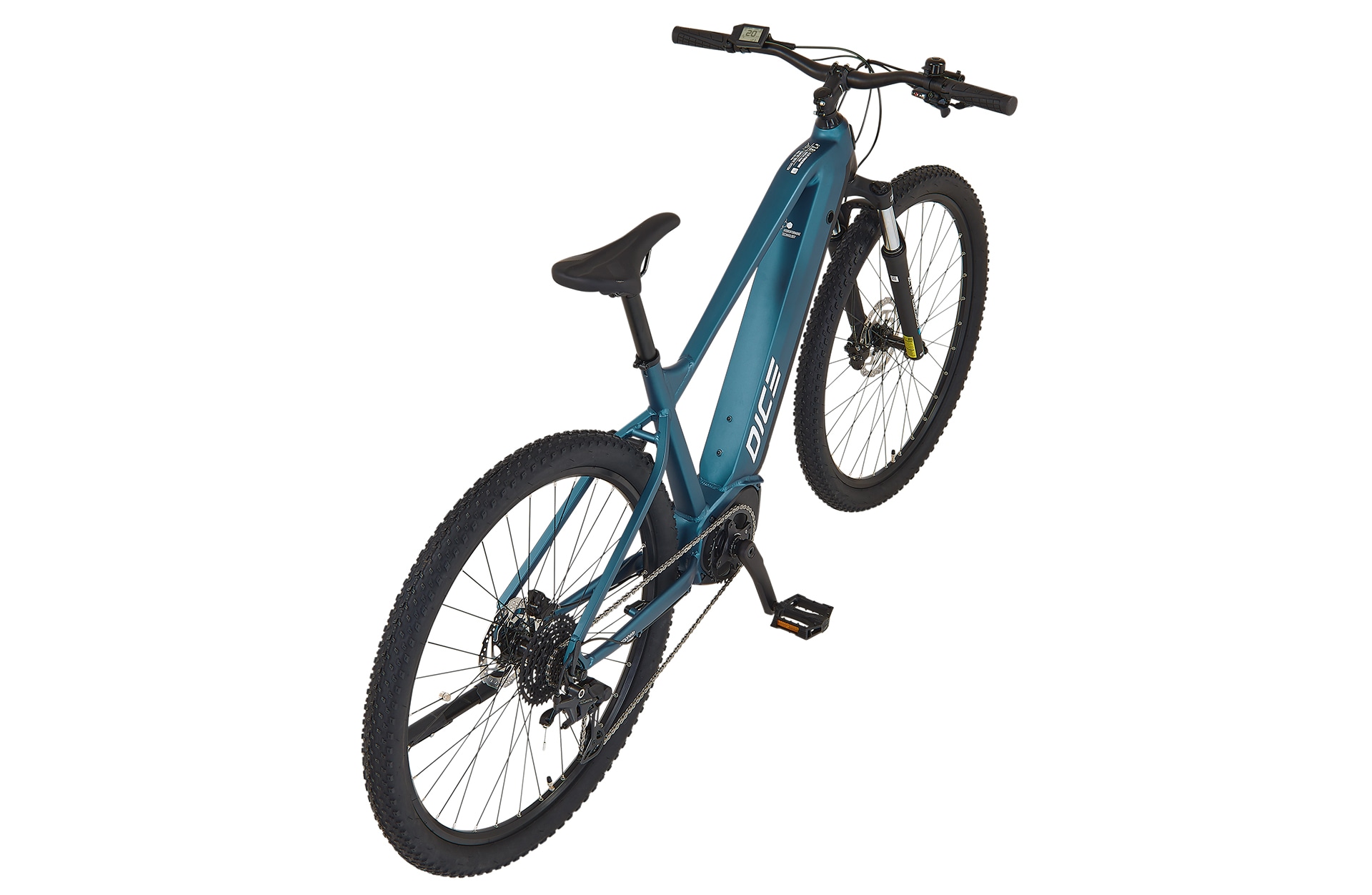 Prophete »Dice 3.8« 10 Gang Shimano Cues Schaltwerk Kettenschaltung Mittelmotor 250 W Pedelec, Elektrofahrrad für Damen und Herren, MTB