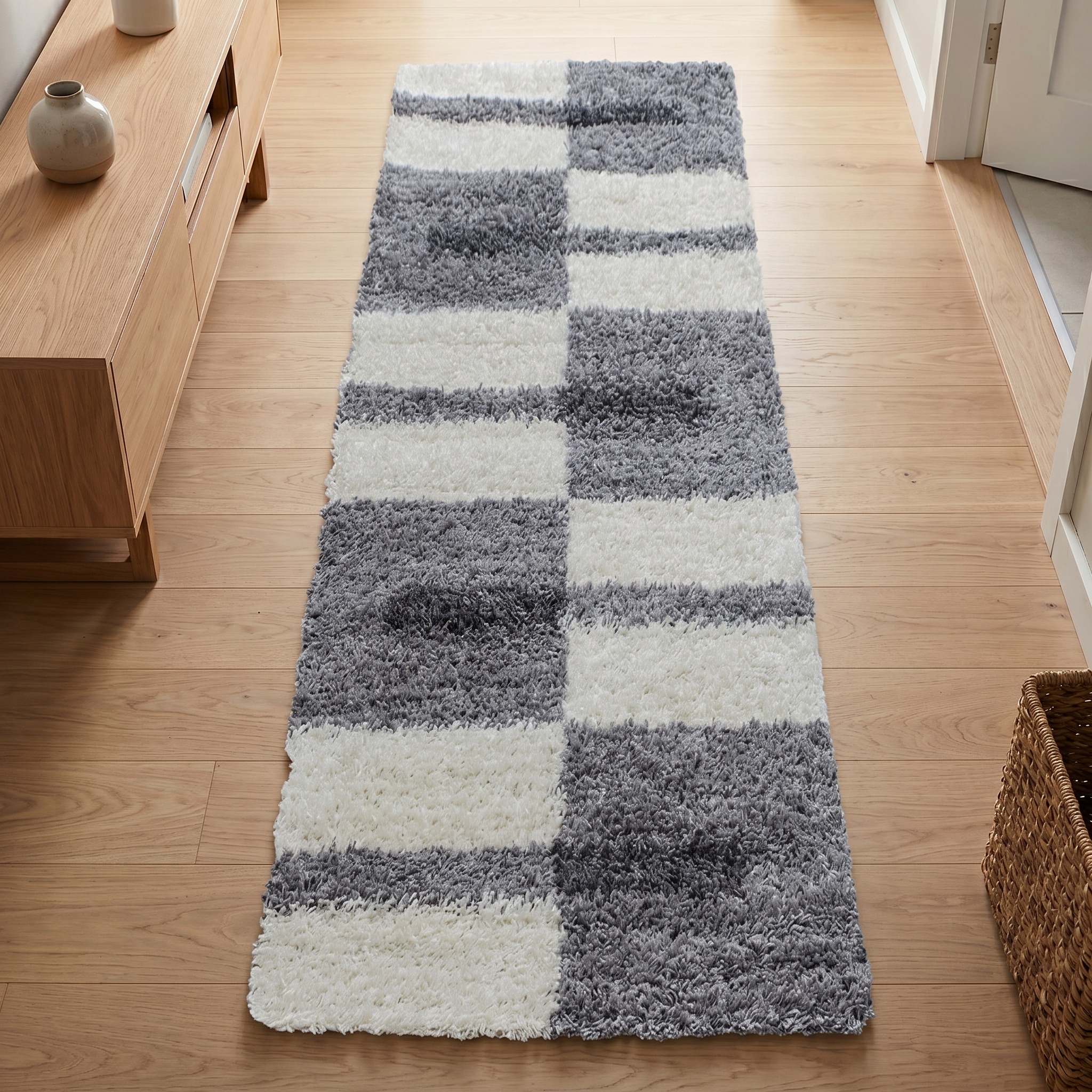 Ayyildiz Teppiche Hochflor-Läufer »Gala Shaggy 2505« rechteckig 30 mm Höhe Langflor, Läufer, alle Räume, Wohnzimmer